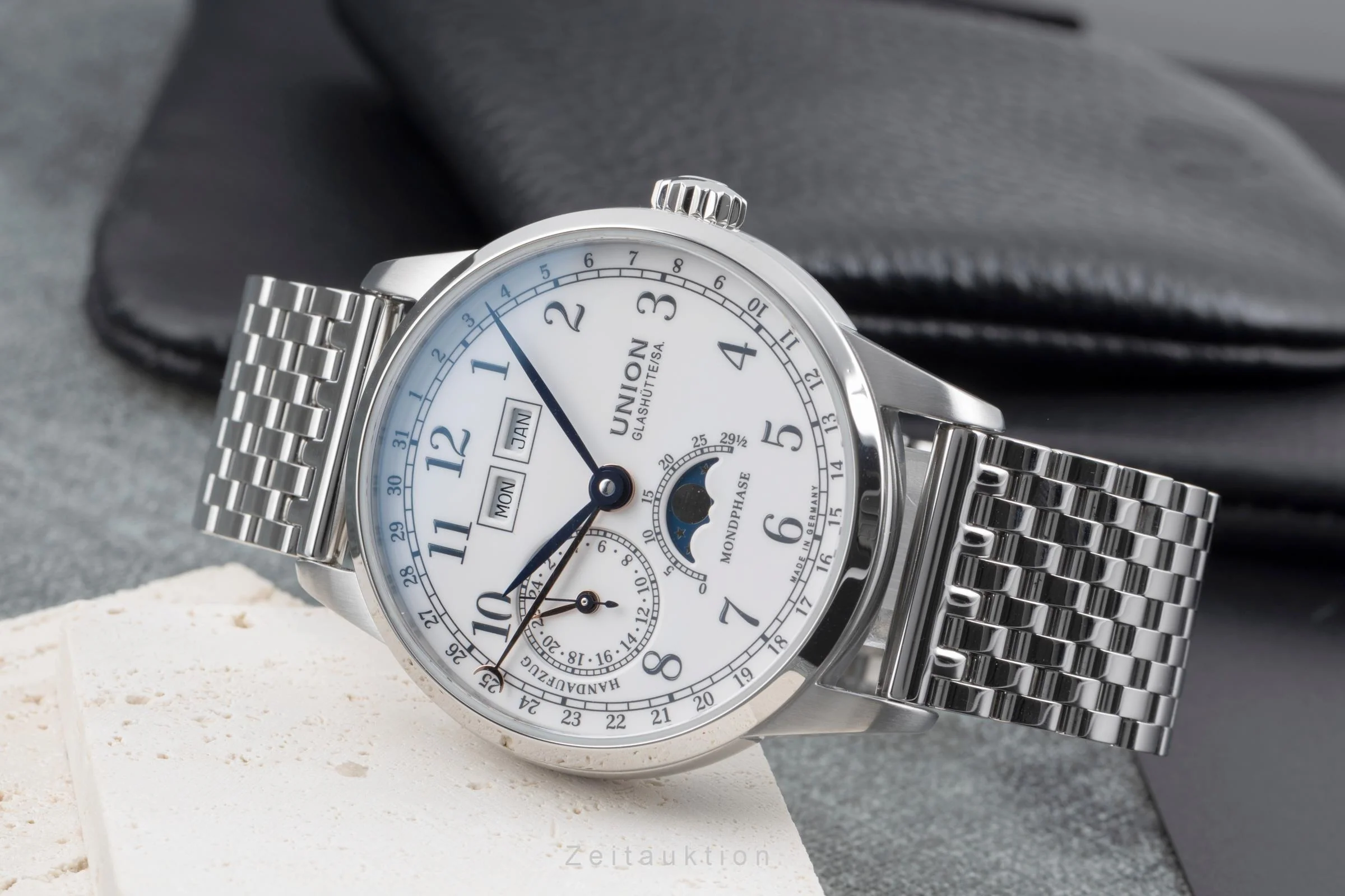 Union Glashütte 1893 steel manual winding men's watch D007.458.11.017.00 LP: 3200EUR  [2506208] - Image 3