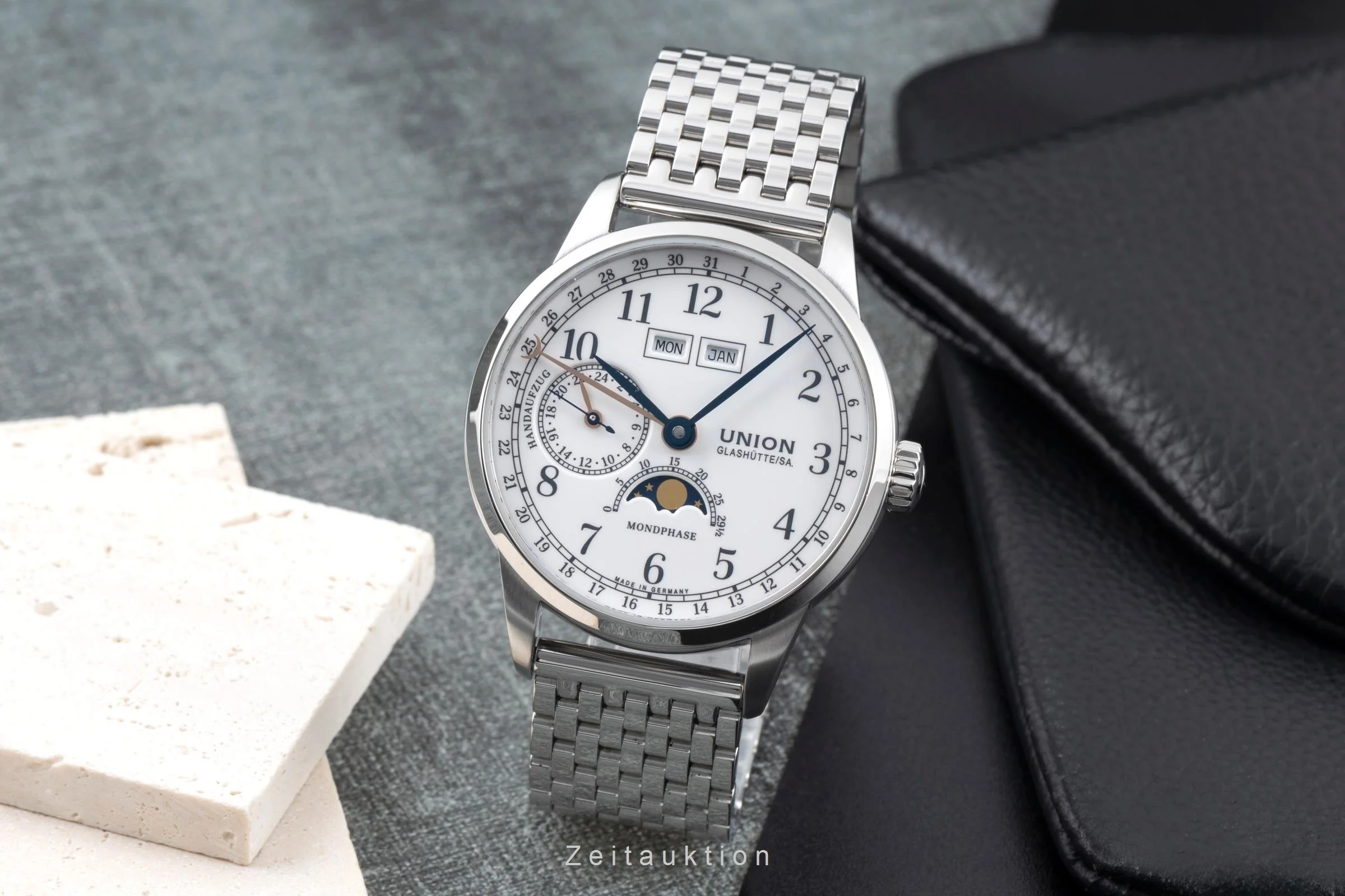 Union Glashütte 1893 steel manual winding men's watch D007.458.11.017.00 LP: 3200EUR  [2506208] - Image 4