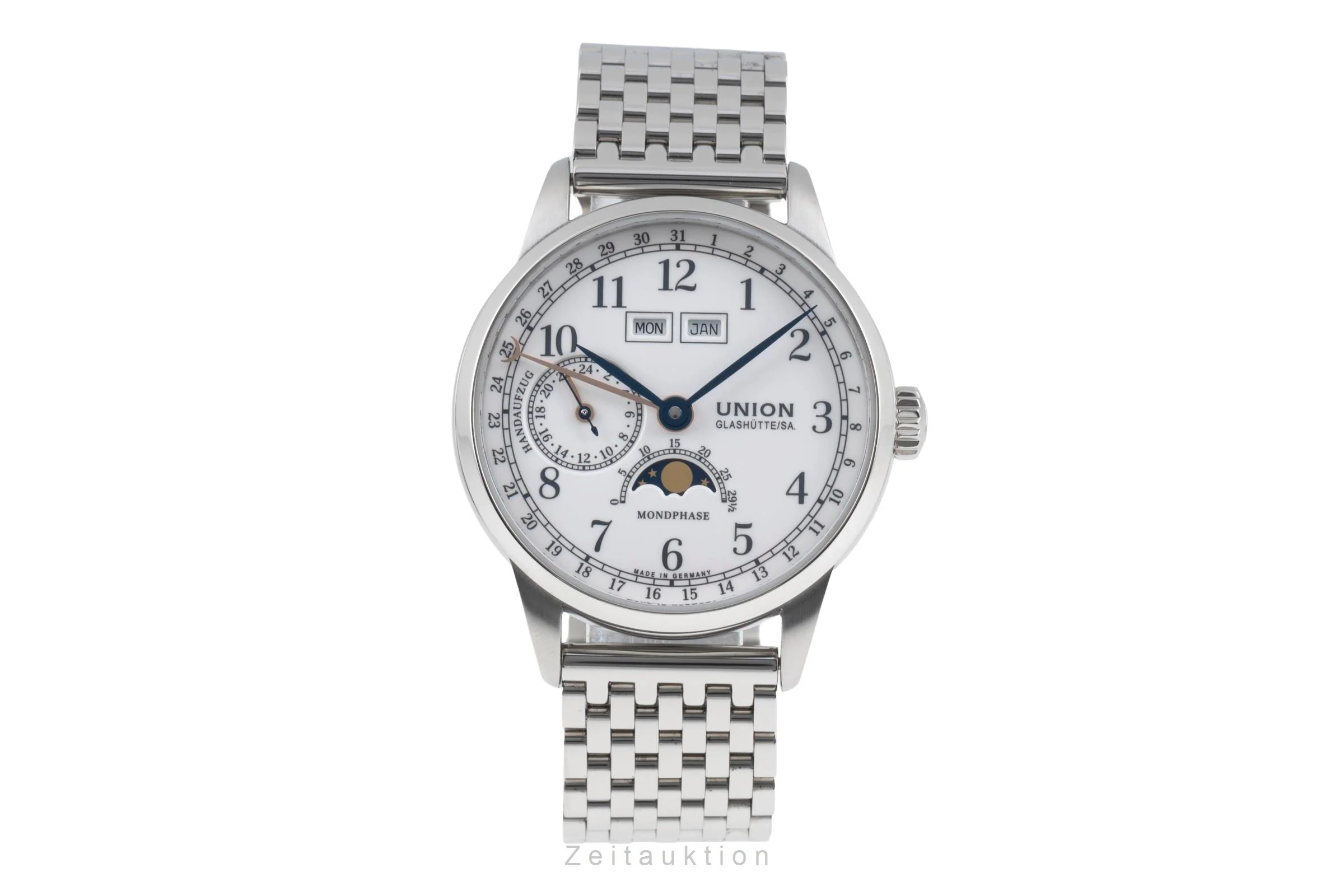 Union Glashütte 1893 steel manual winding men's watch D007.458.11.017.00 LP: 3200EUR  [2506208] - Image 5
