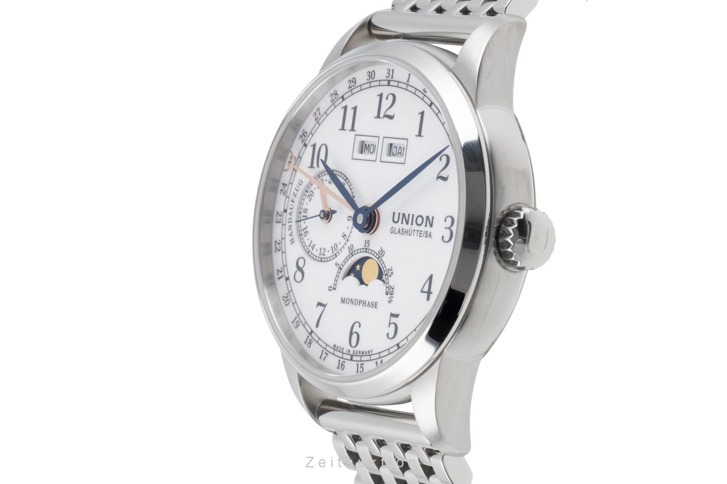 Union Glashütte 1893 steel manual winding men's watch D007.458.11.017.00 LP: 3200EUR  [2506208] - Image 7