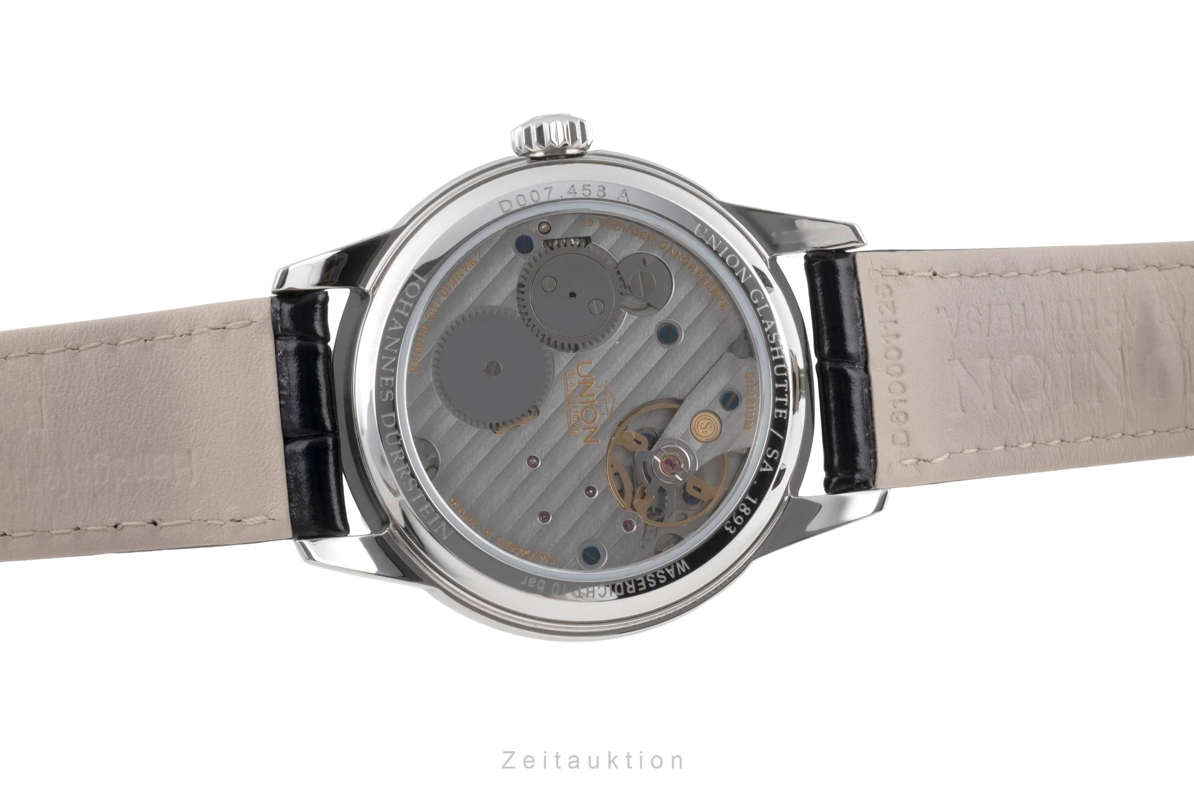 Union Glashütte 1893 steel manual winding men's watch D007.458.16.017.00 LP: 3100EUR  [2504554] - Image 11