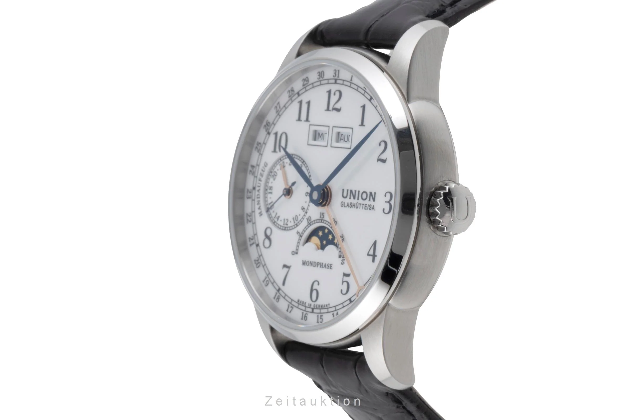 Union Glashütte 1893 steel manual winding men's watch D007.458.16.017.00 LP: 3100EUR  [2504554] - Image 7