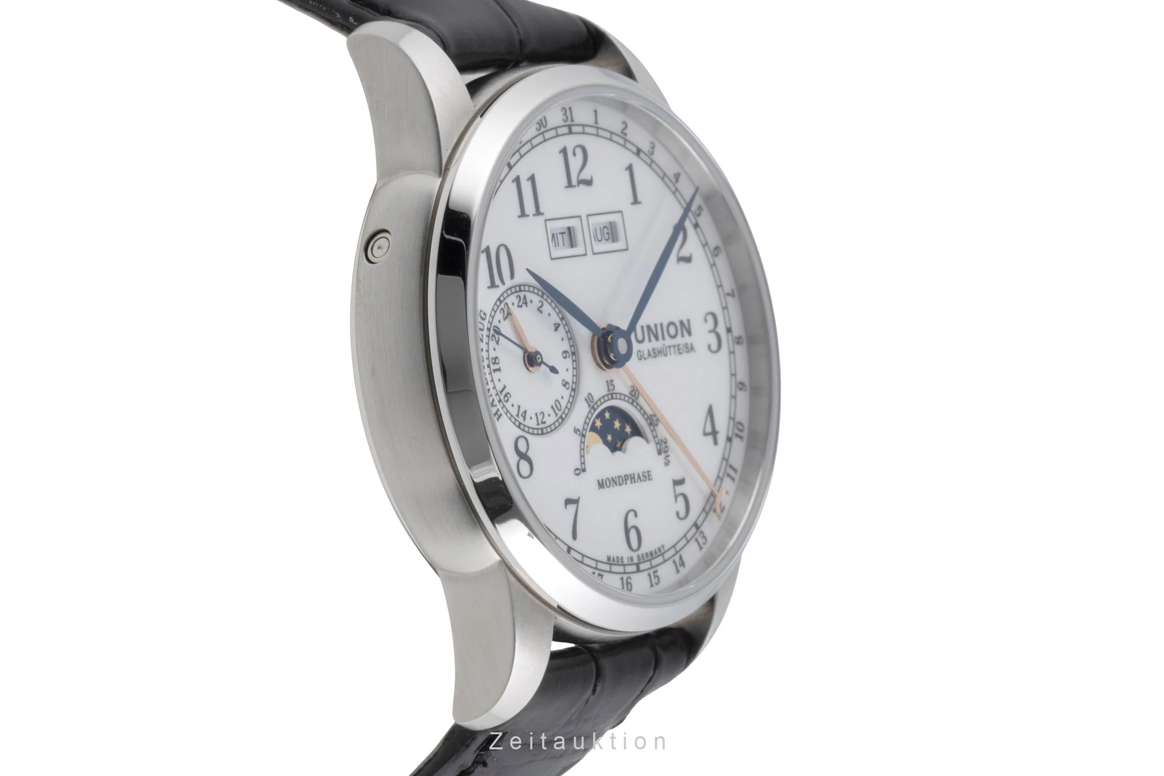 Union Glashütte 1893 steel manual winding men's watch D007.458.16.017.00 LP: 3100EUR  [2504554] - Image 8