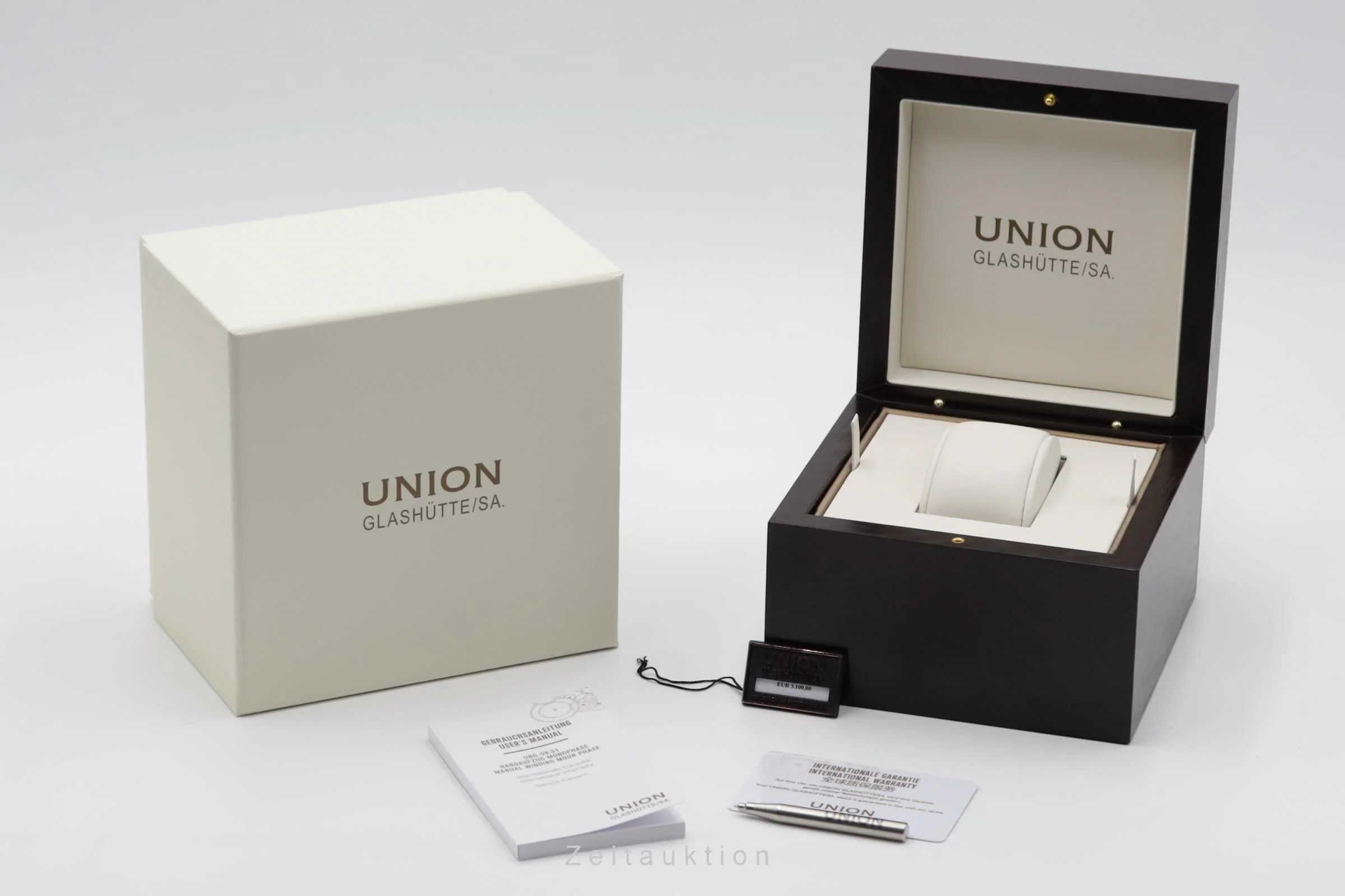 Union Glashütte 1893 steel manual winding men's watch D007.458.16.017.00 LP: 3100EUR  [2504554] - Image 9