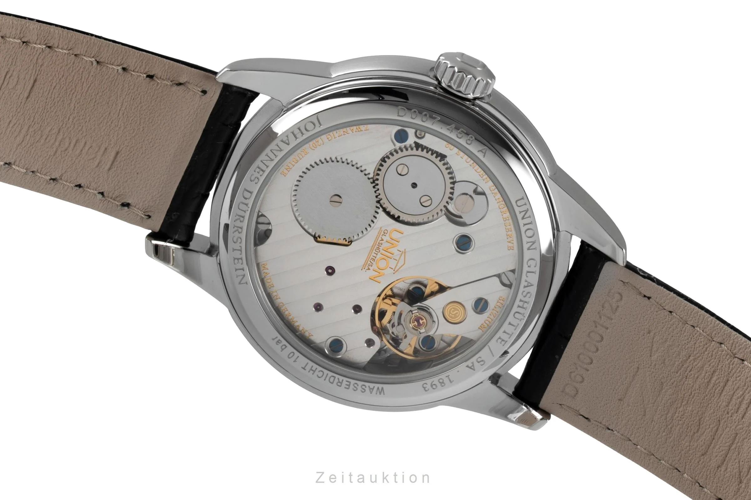 Union Glashütte 1893 steel manual winding men's watch D007.458.16.017.00 LP: 3100EUR  [2600565] - Image 13