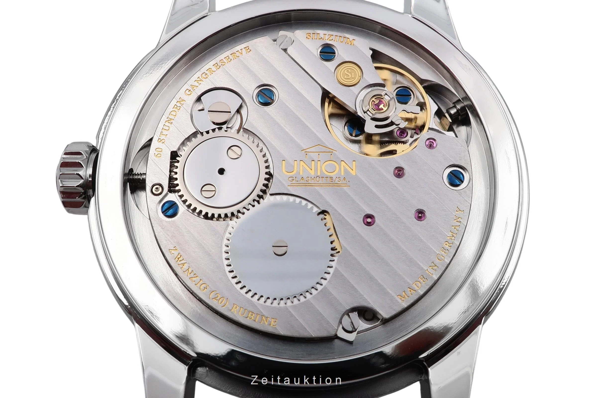 Union Glashütte 1893 steel manual winding men's watch D007.458.16.017.00 LP: 3100EUR  [2600565] - Image 15