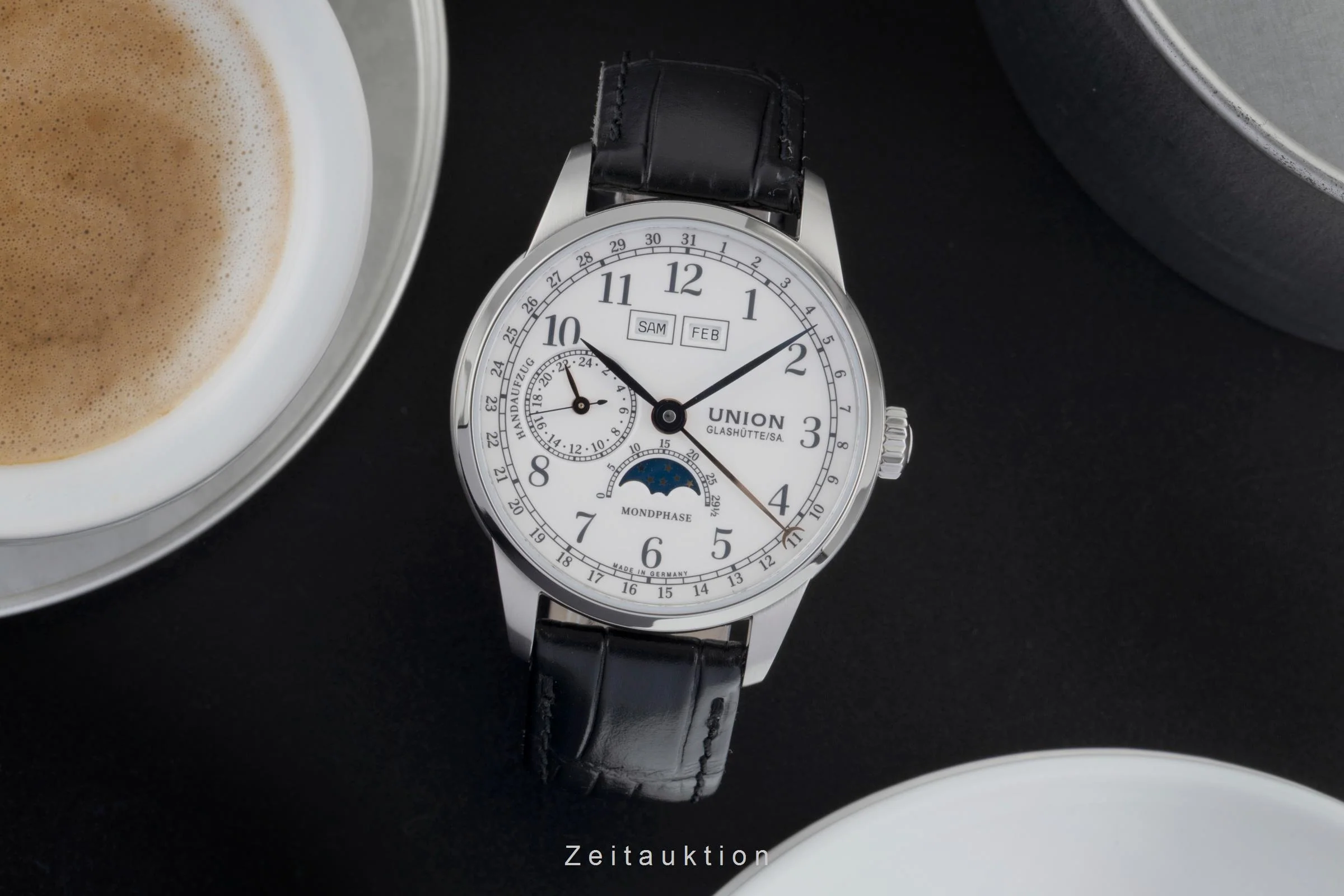 Union Glashütte 1893 steel manual winding men's watch D007.458.16.017.00 LP: 3100EUR  [2600565] - Image 4