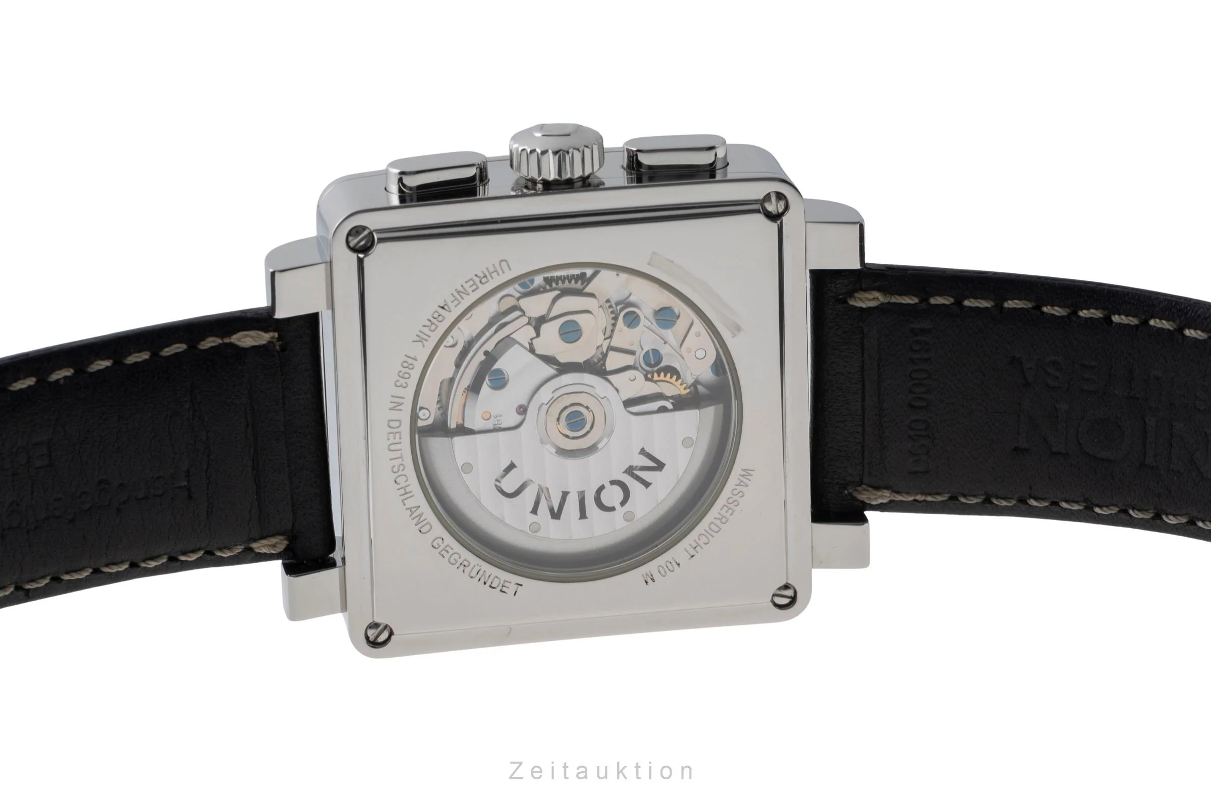 Union Glashütte Averin chronograph steel automatic men's watch D003.525.16.051-01  [2600543] - Image 12