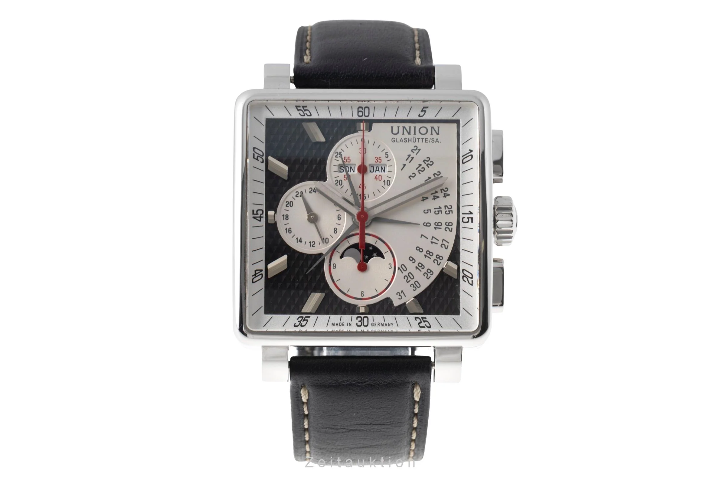 Union Glashütte Averin chronograph steel automatic men's watch D003.525.16.051-01  [2600543] - Image 5