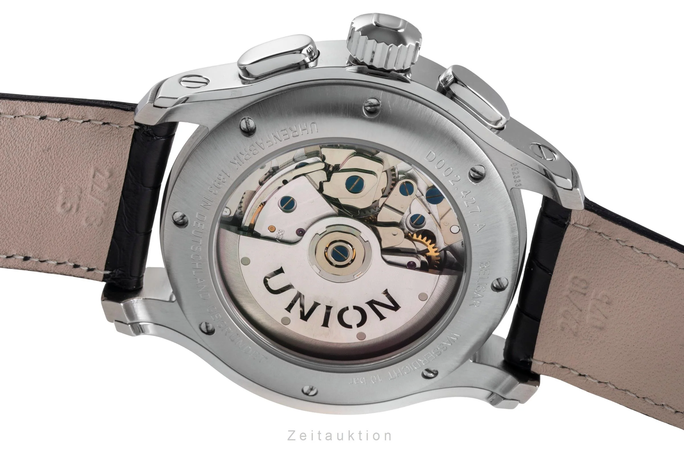 Union Glashütte Belisar chronograph steel automatic men's watch D002.427A  [2504716] - Image 12