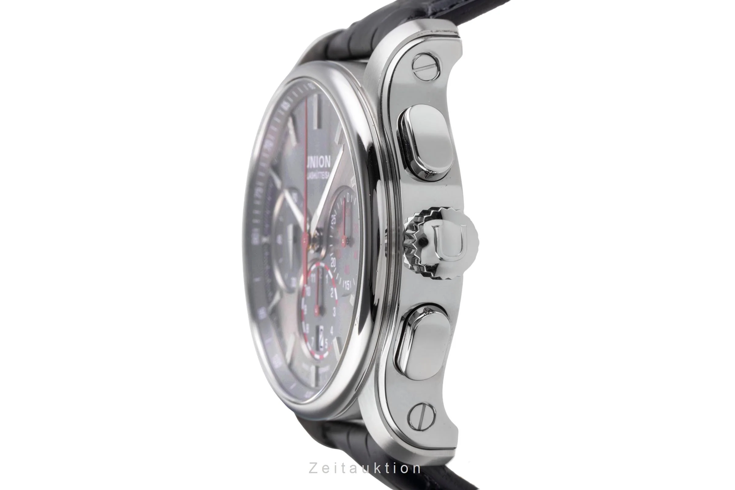Union Glashütte Belisar chronograph steel automatic men's watch D002.427A  [2504716] - Image 7