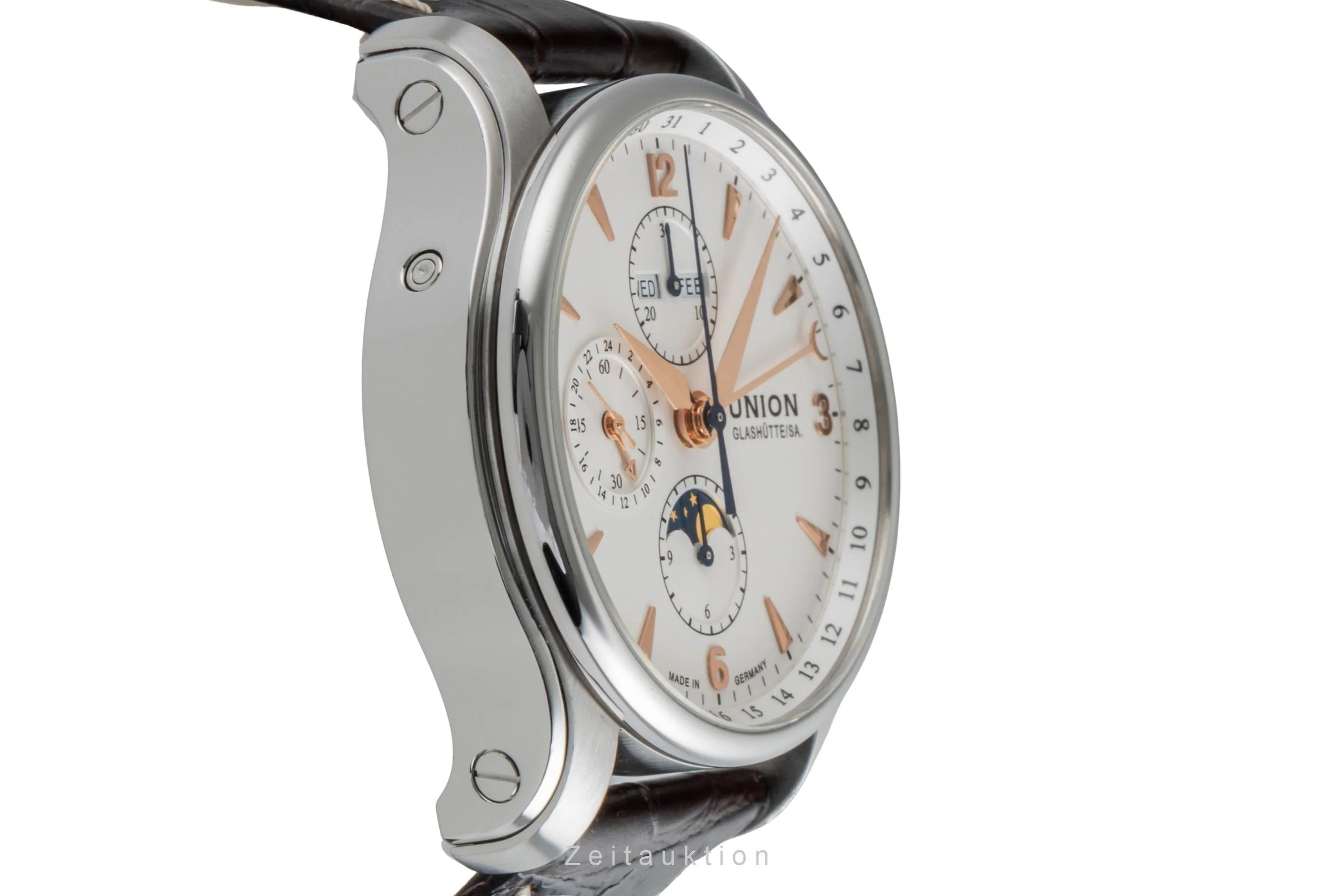 Union Glashütte Belisar chronograph steel automatic men's watch D0024251  [2507150] - Image 8