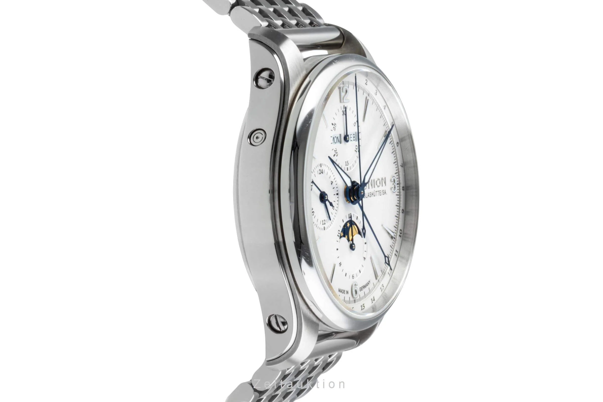 Union Glashütte Belisar chronograph steel automatic men's watch D009.425.16.017.00  [2502130] - Image 8
