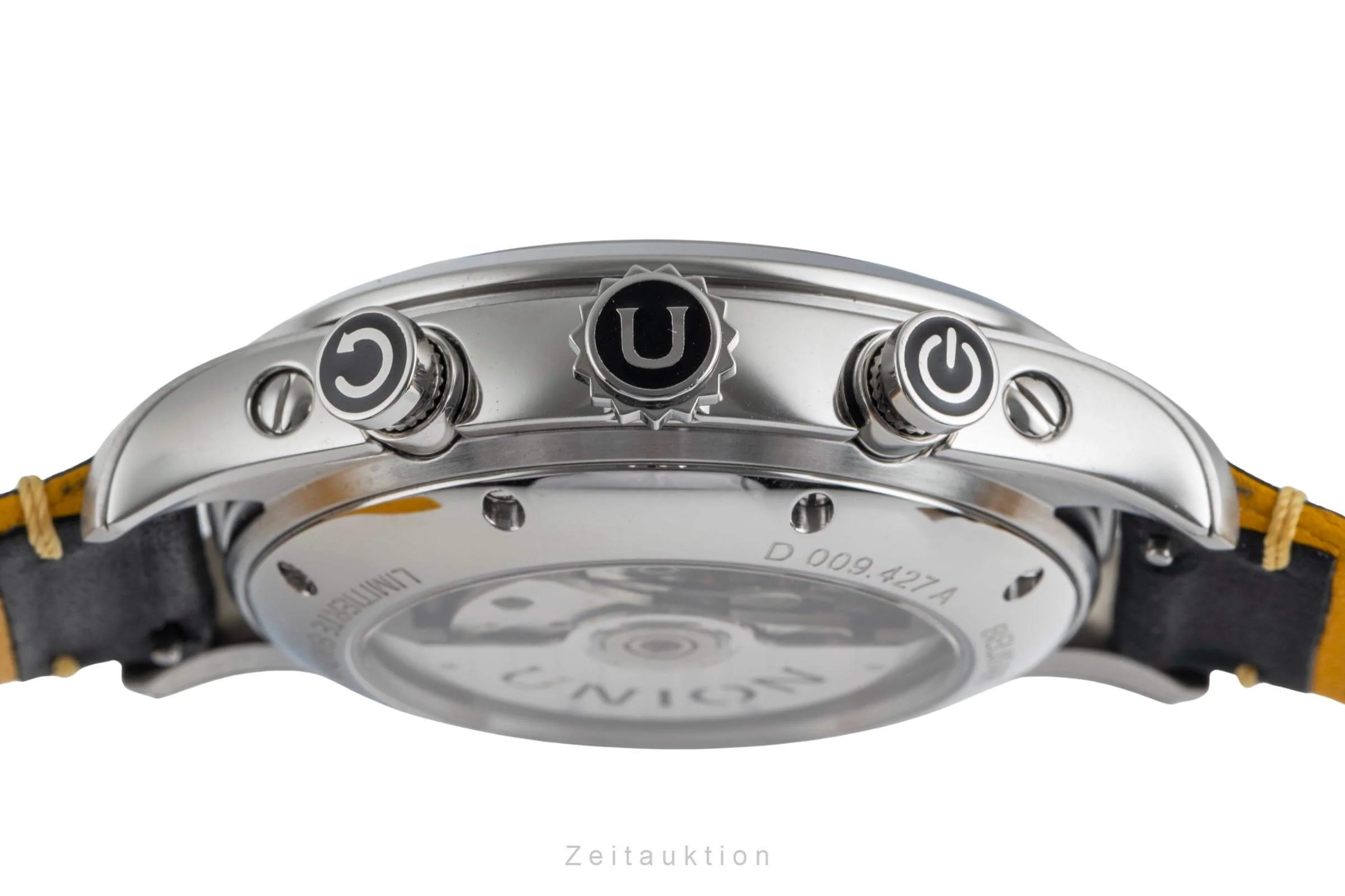 Union Glashütte Belisar chronograph steel automatic men's watch D009.427.16.032.09 LP: 3200EUR Limited  [2502138] - Image 11
