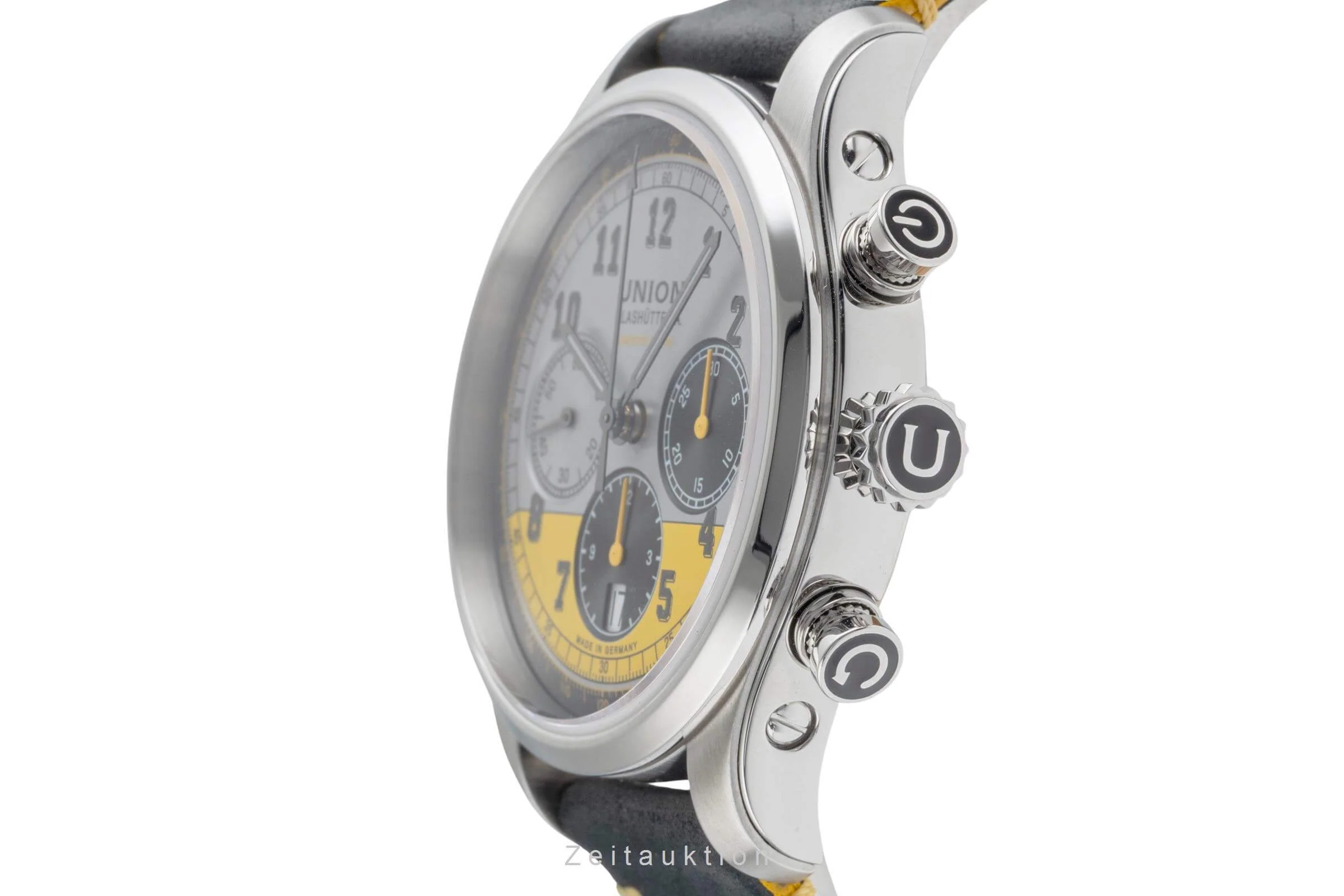 Union Glashütte Belisar chronograph steel automatic men's watch D009.427.16.032.09 LP: 3200EUR Limited  [2502138] - Image 7
