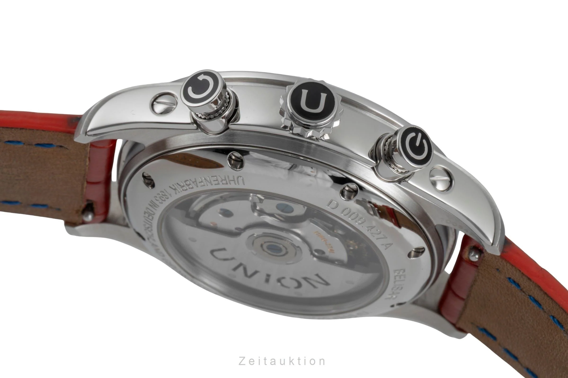 Union Glashütte Belisar chronograph steel automatic men's watch D009.427.16.262.00 LP: 2950EUR  [2506380] - Image 12