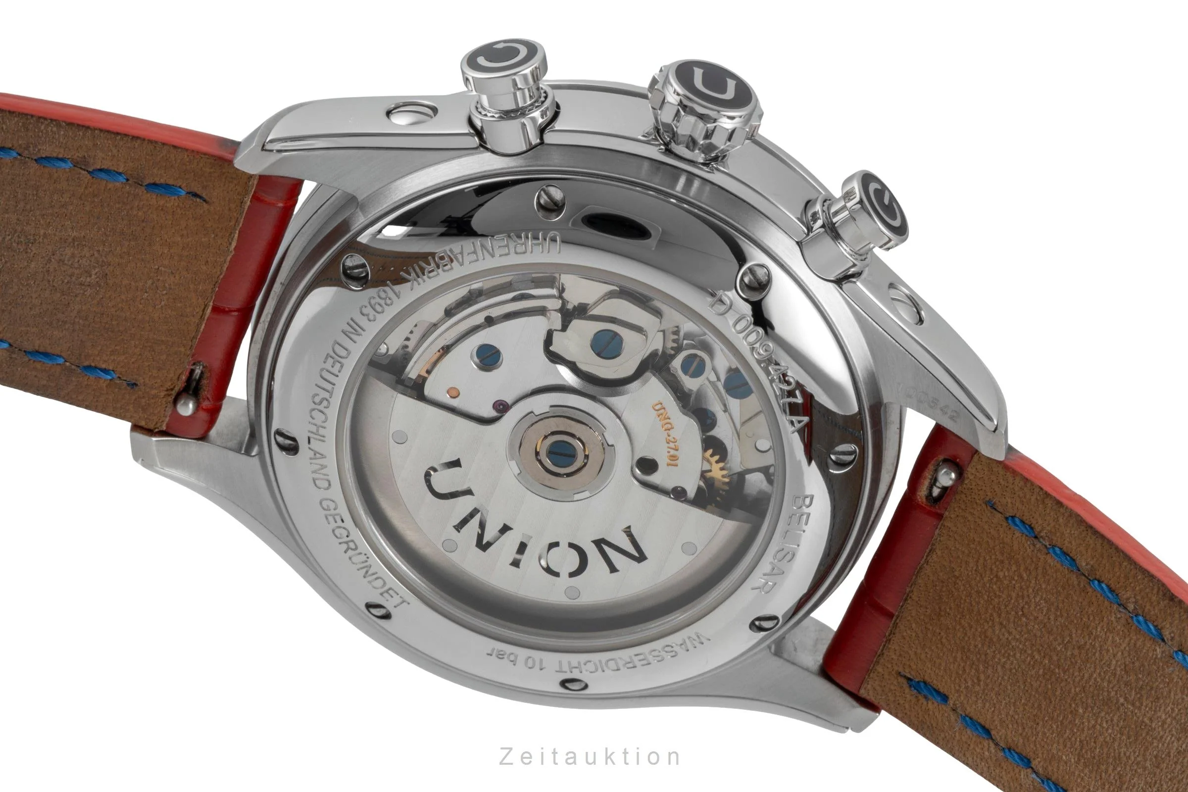Union Glashütte Belisar chronograph steel automatic men's watch D009.427.16.262.00 LP: 2950EUR  [2506380] - Image 13