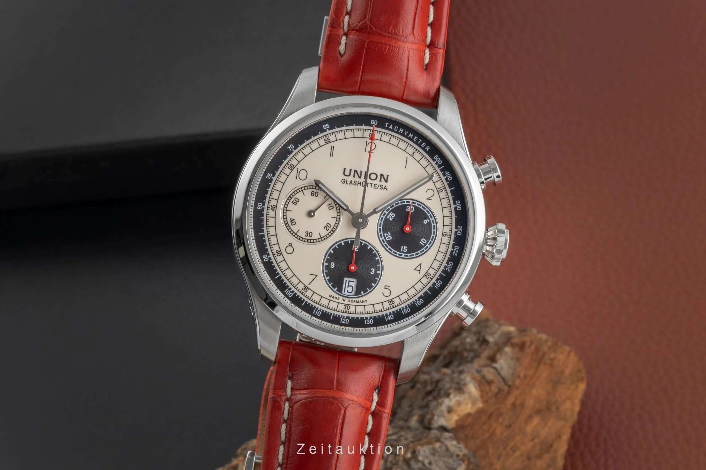 Union Glashütte Belisar chronograph steel automatic men's watch D009.427.16.262.00 LP: 2950EUR  [2506380] - Image 2