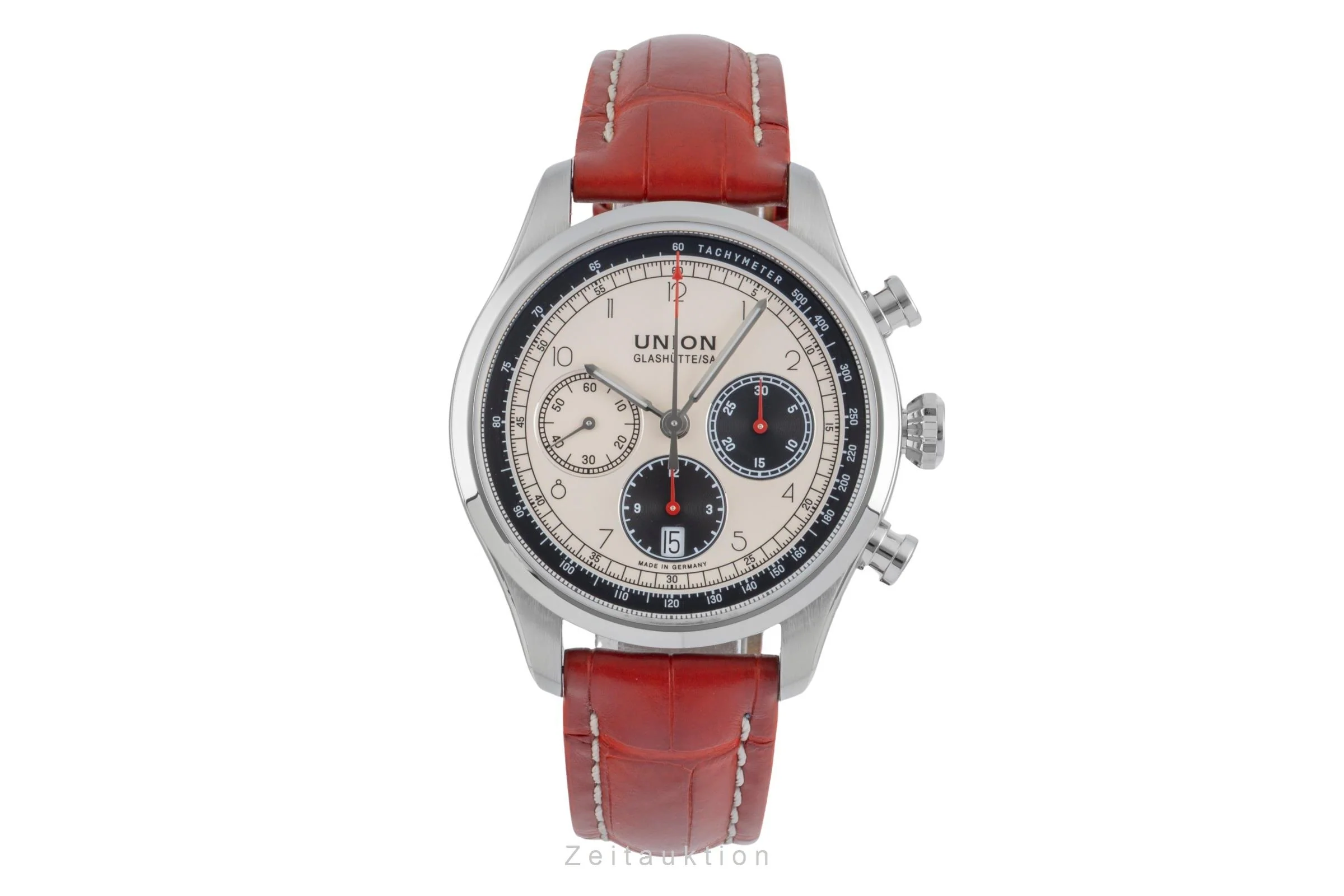 Union Glashütte Belisar chronograph steel automatic men's watch D009.427.16.262.00 LP: 2950EUR  [2506380] - Image 5