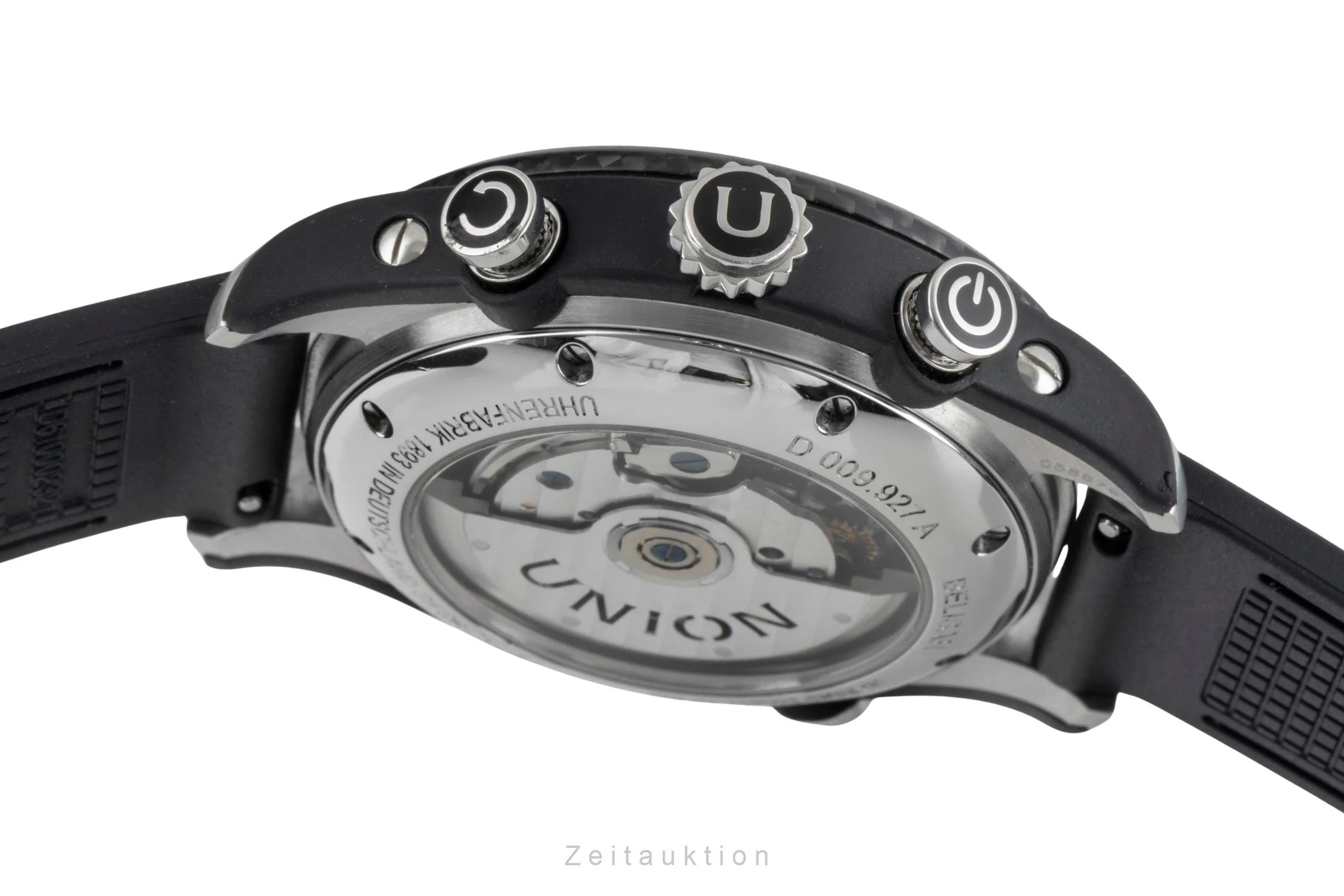 Union Glashütte Belisar chronograph steel automatic men's watch D009.927.26.207.00 LP: 3900EUR  [2506530] - Image 13