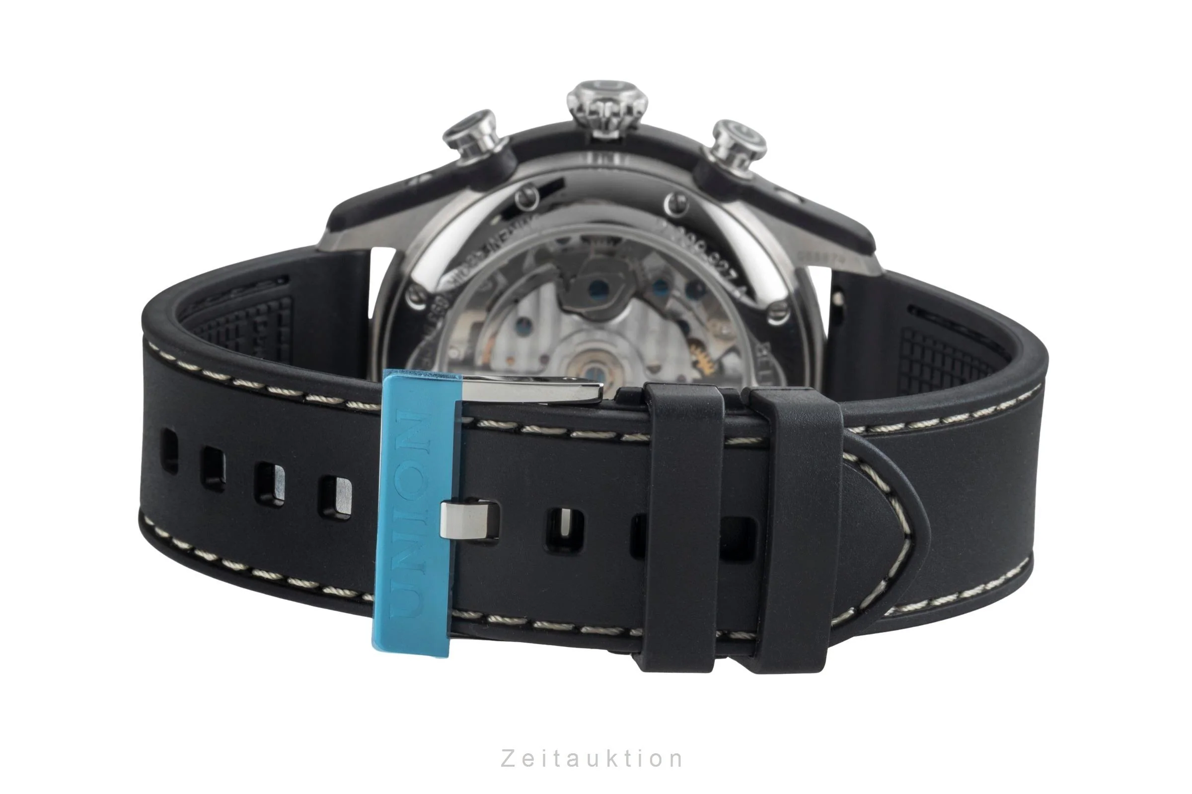 Union Glashütte Belisar chronograph steel automatic men's watch D009.927.26.207.00 LP: 3900EUR  [2506530] - Image 14