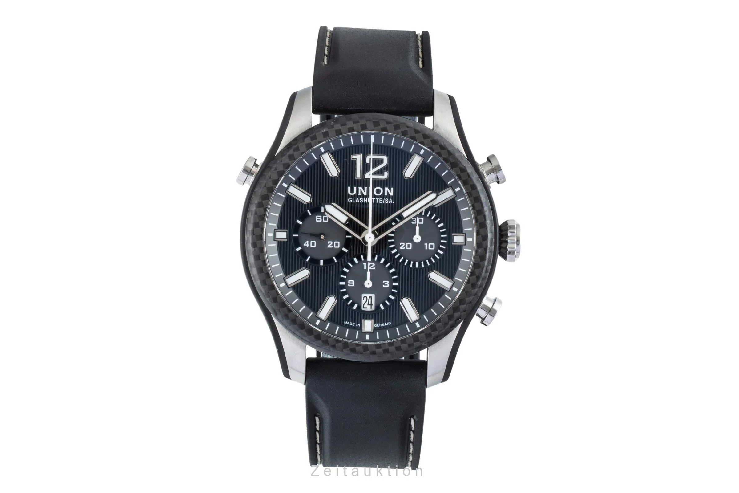Union Glashütte Belisar chronograph steel automatic men's watch D009.927.26.207.00 LP: 3900EUR  [2506530] - Image 5