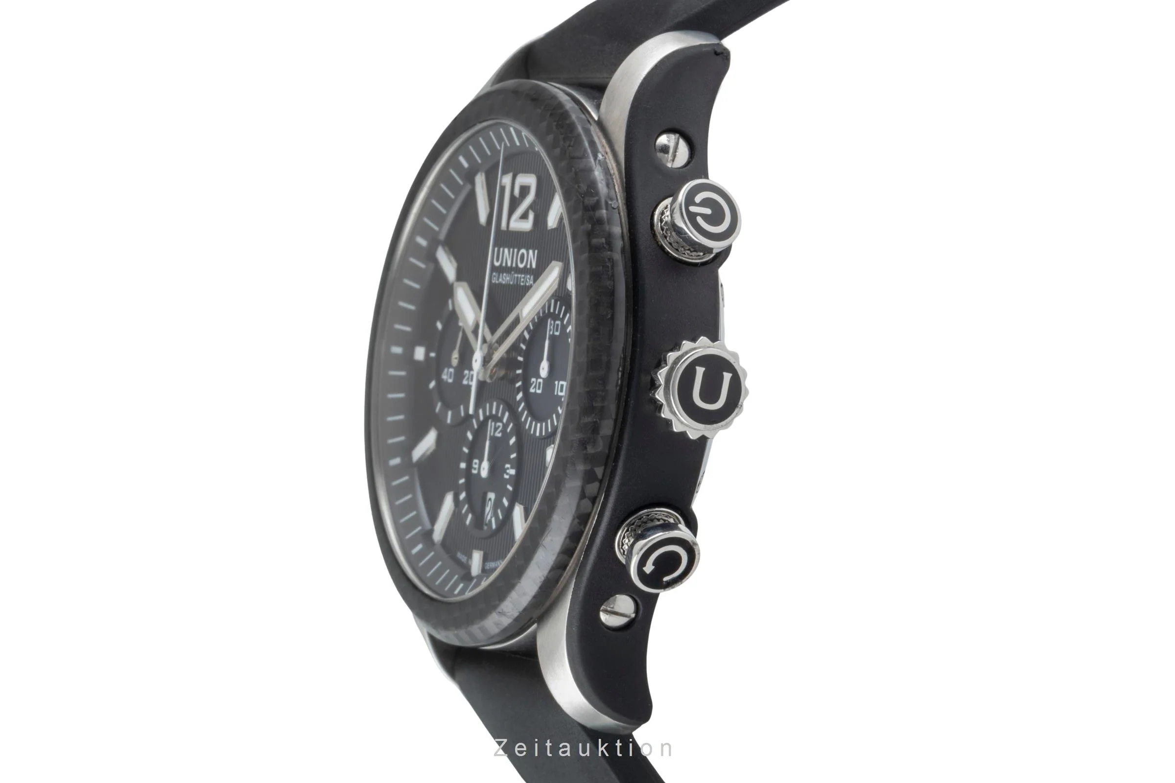 Union Glashütte Belisar chronograph steel automatic men's watch D009.927.26.207.00 LP: 3900EUR  [2506530] - Image 7