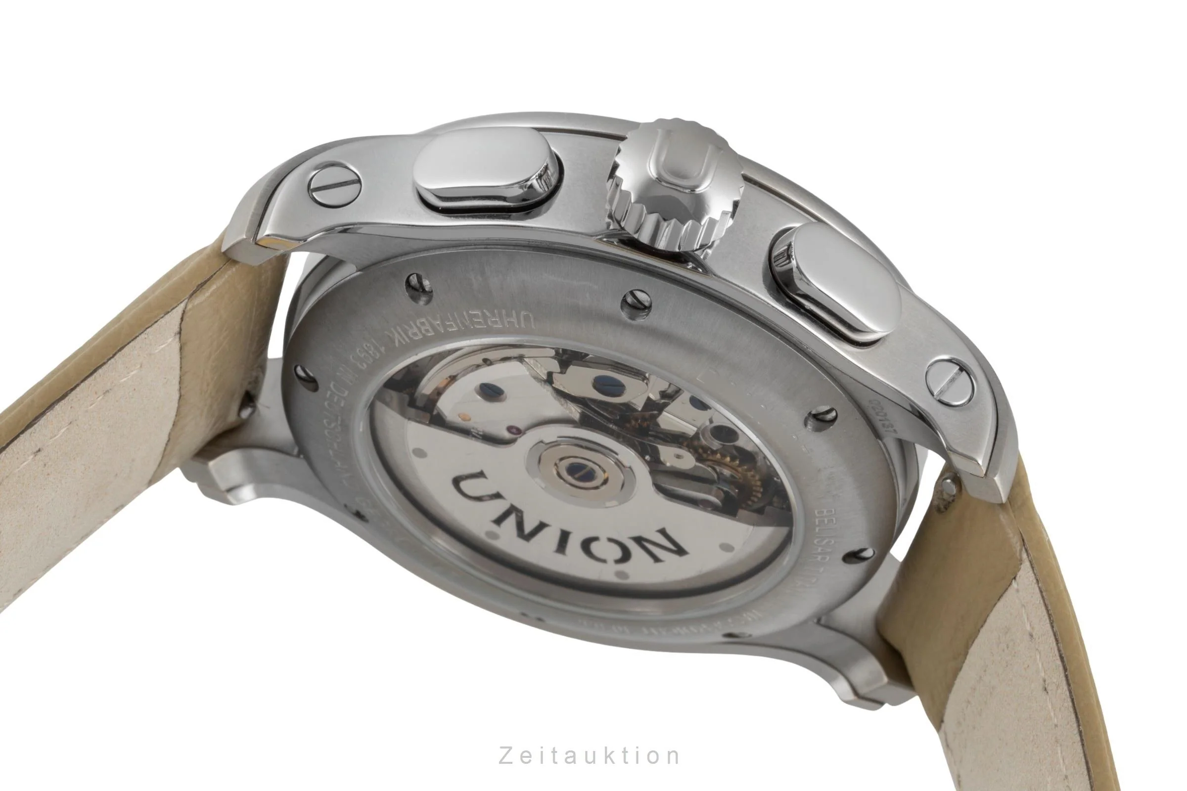 Union Glashütte Belisar chronograph titanium automatic men's watch D002.427.46.081.00  [2506158] - Image 13