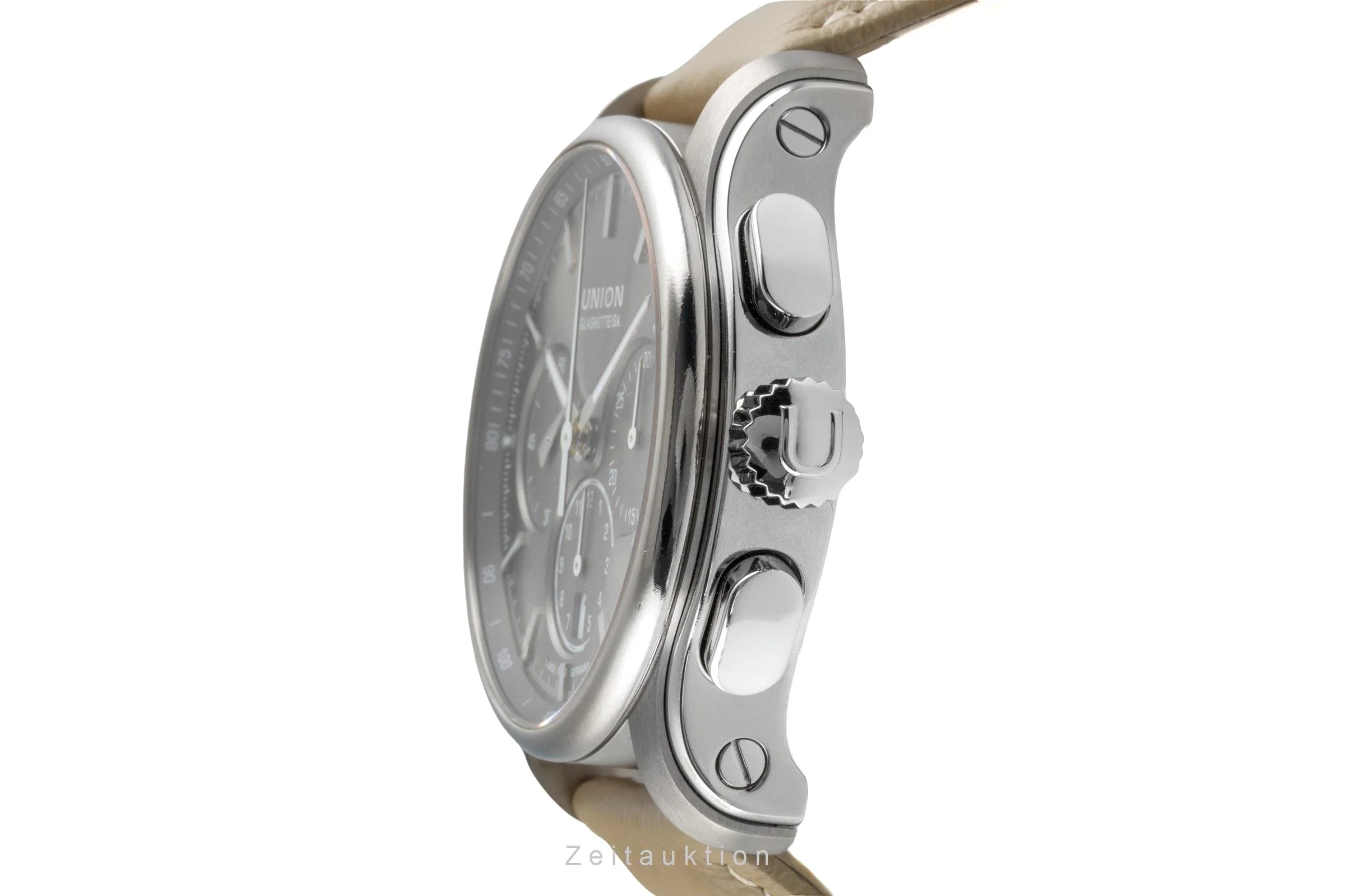 Union Glashütte Belisar chronograph titanium automatic men's watch D002.427.46.081.00  [2506158] - Image 7