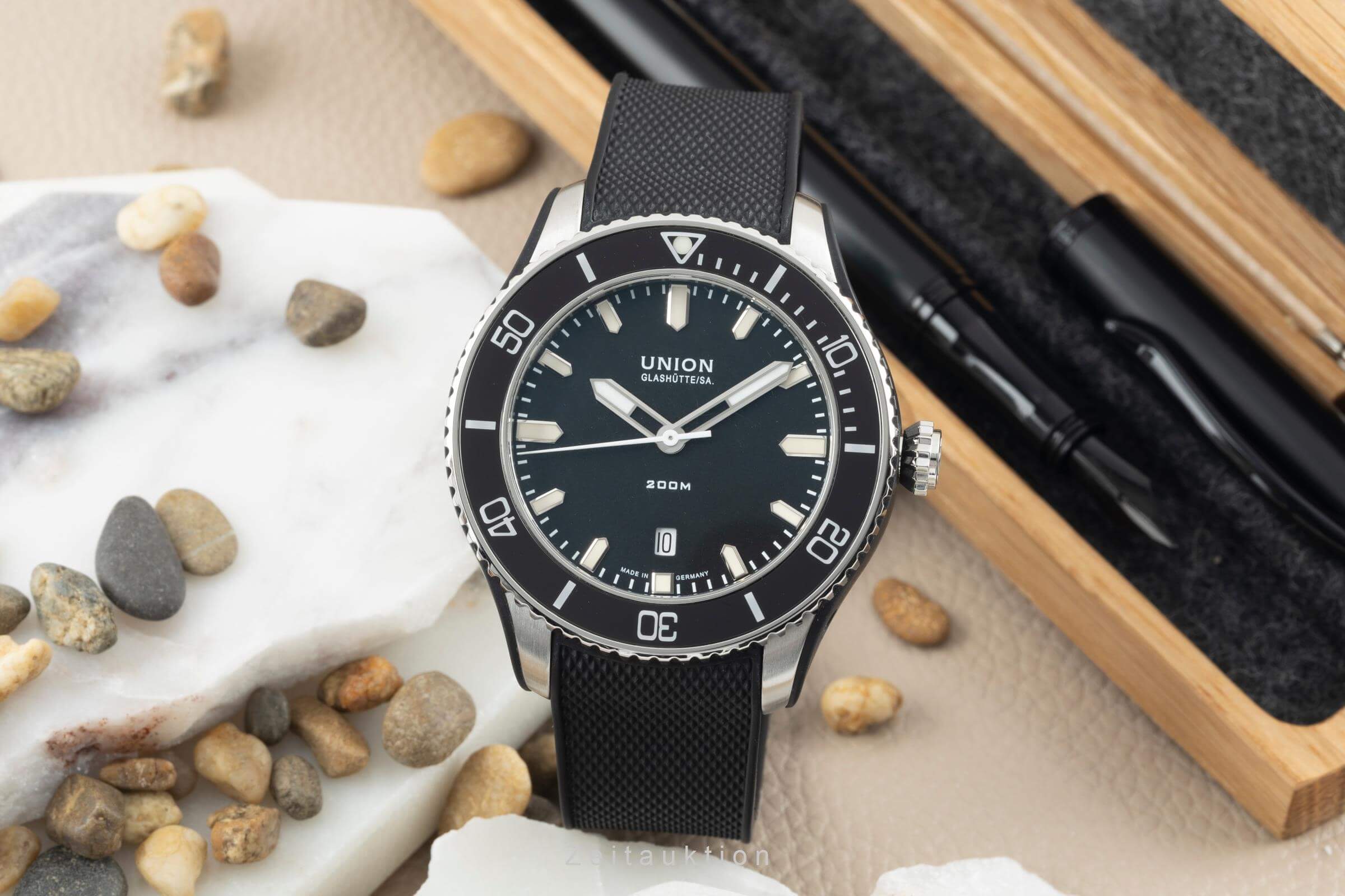 Union Glashütte Belisar steel automatic men's watch D 009.907 LP: 2300EUR  [2405122] - Image 3