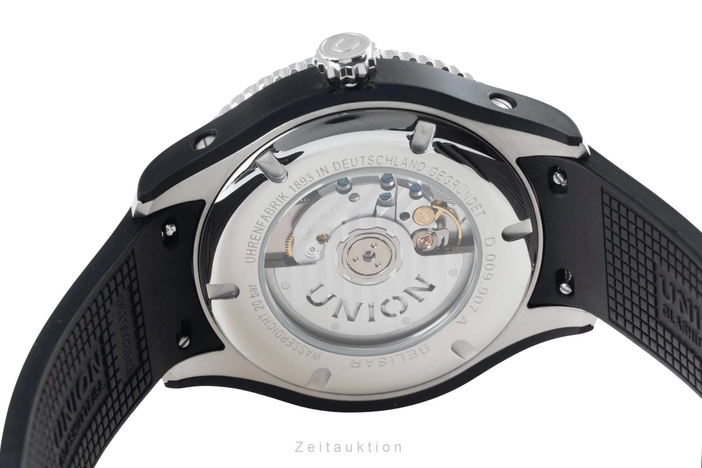 Union Glashütte Belisar steel automatic men's watch D 009.907 LP: 2300EUR  [2405122] - Image 9