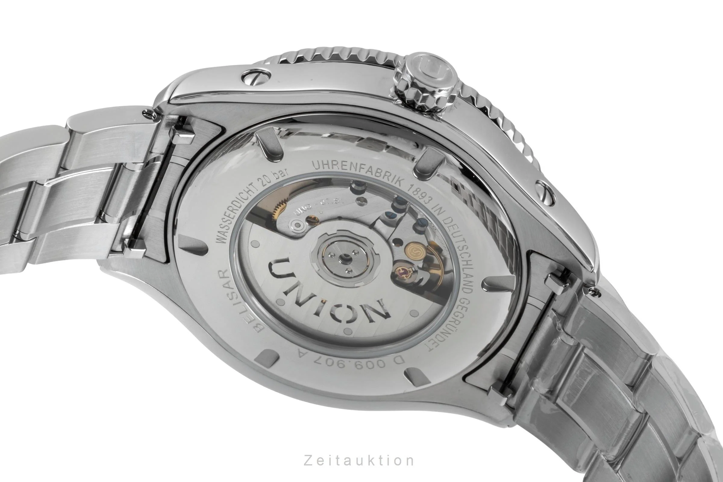 Union Glashütte Belisar steel automatic men's watch D009.907.11.047.00 LP: 2450EUR  [2507025] - Image 12