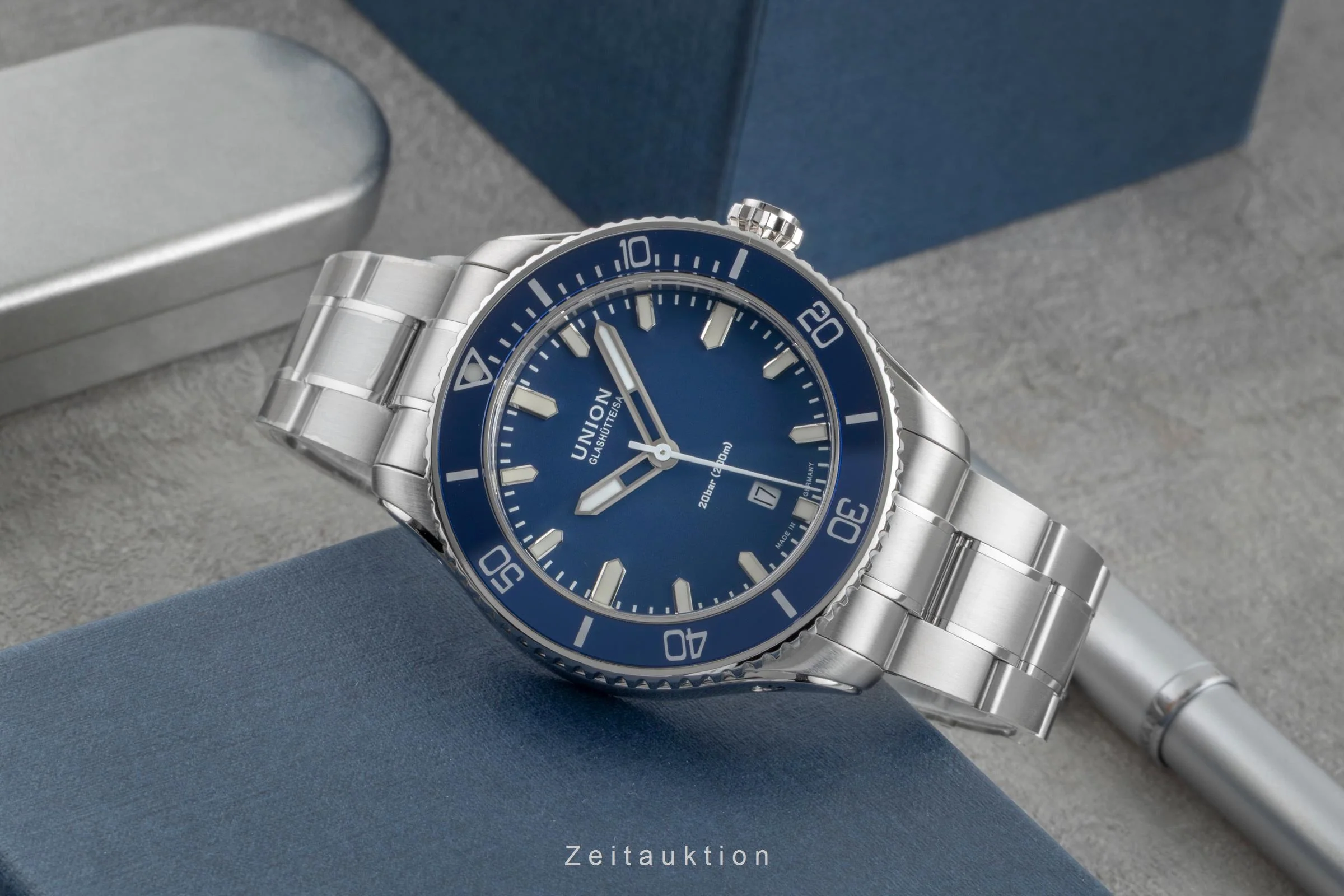 Union Glashütte Belisar steel automatic men's watch D009.907.11.047.00 LP: 2450EUR  [2507025] - Image 3