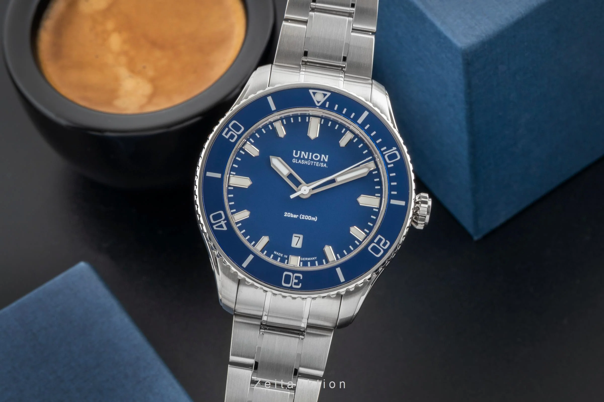 Union Glashütte Belisar steel automatic men's watch D009.907.11.047.00 LP: 2450EUR  [2600689] - Image 2