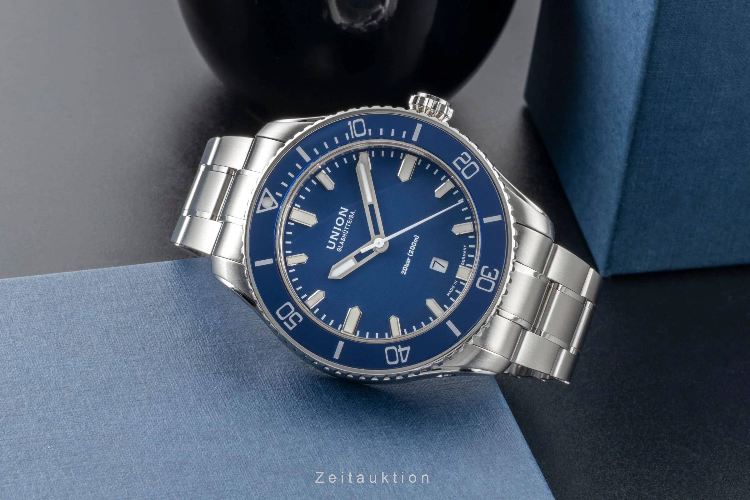 Union Glashütte Belisar steel automatic men's watch D009.907.11.047.00 LP: 2450EUR  [2600689] - Image 3