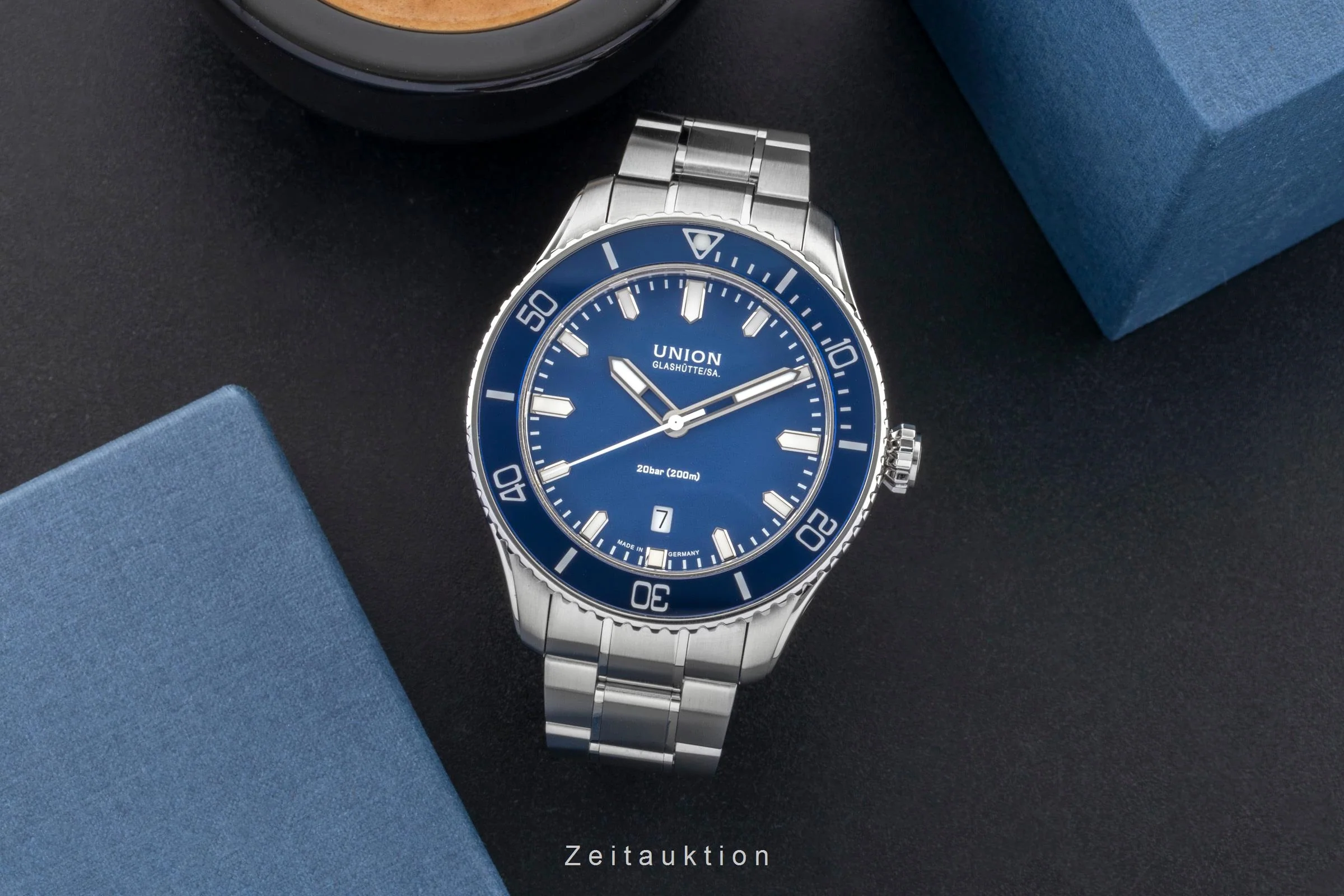 Union Glashütte Belisar steel automatic men's watch D009.907.11.047.00 LP: 2450EUR  [2600689] - Image 4