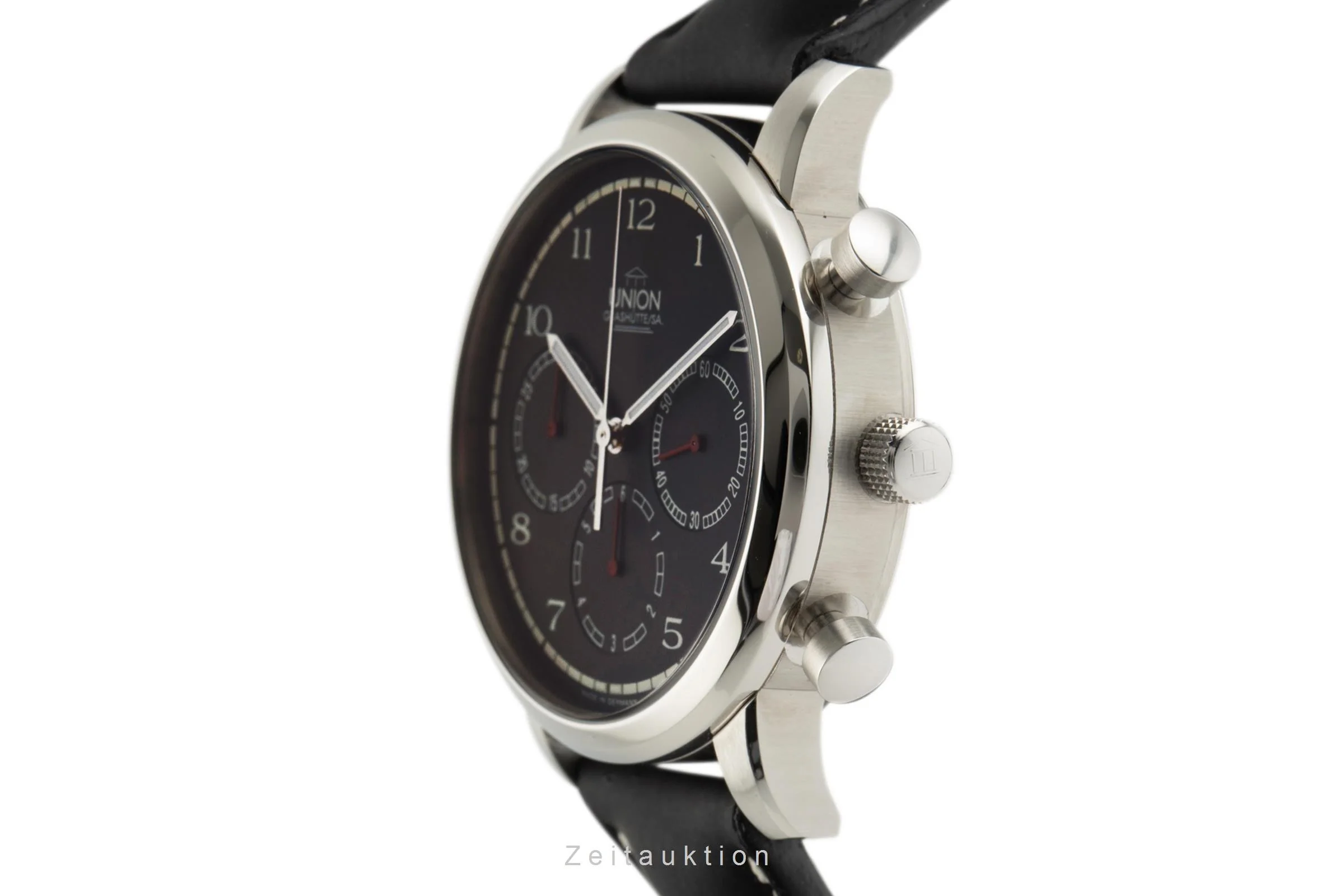 Union Glashütte Julius Bergter chronograph steel automatic men's watch 26-31-02-02-11  [2305500] - Image 6