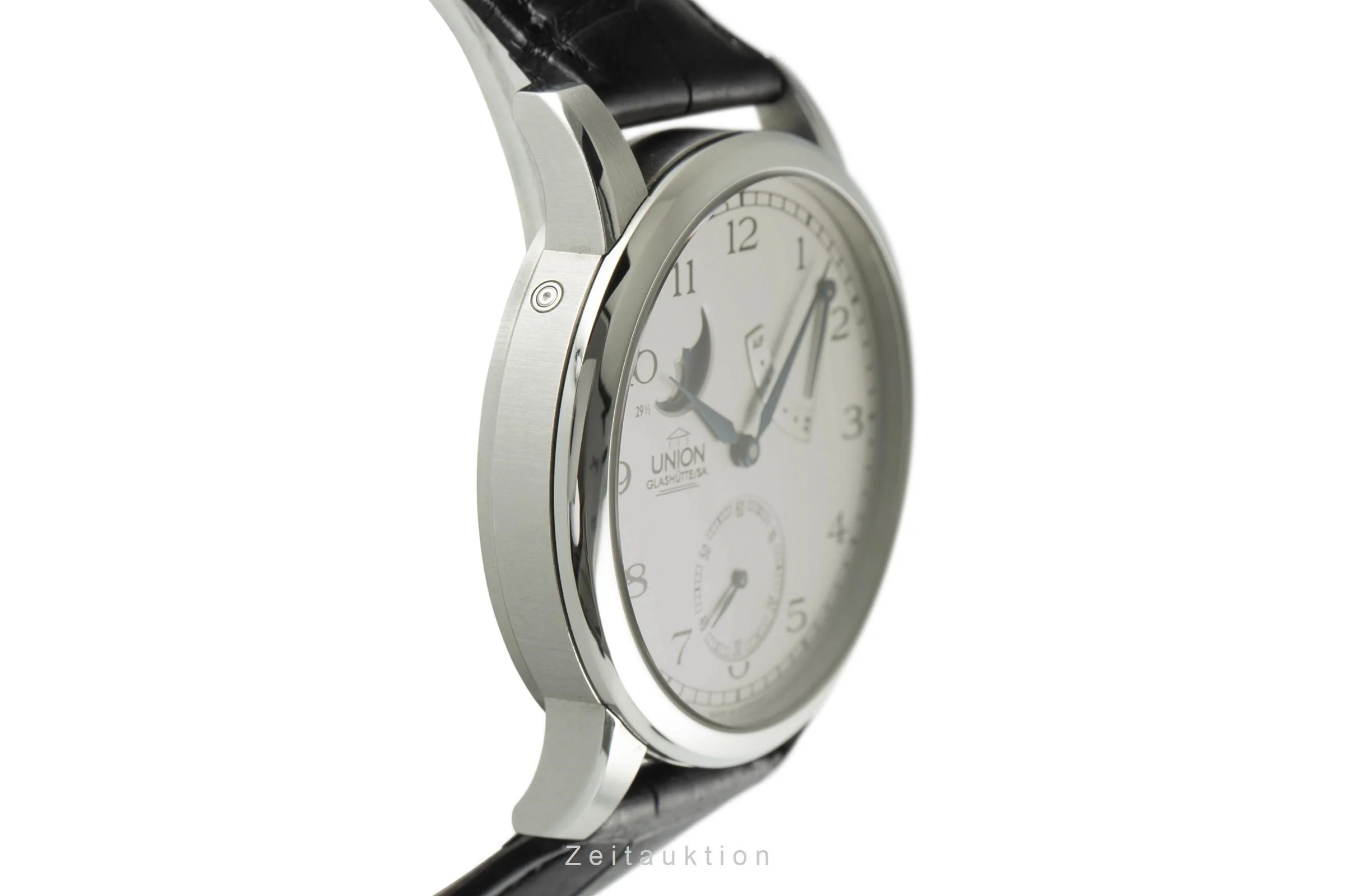 Union Glashütte Julius Bergter steel manual winding men's watch 30-03-01-02-10 Limited  [2108435] - Image 7