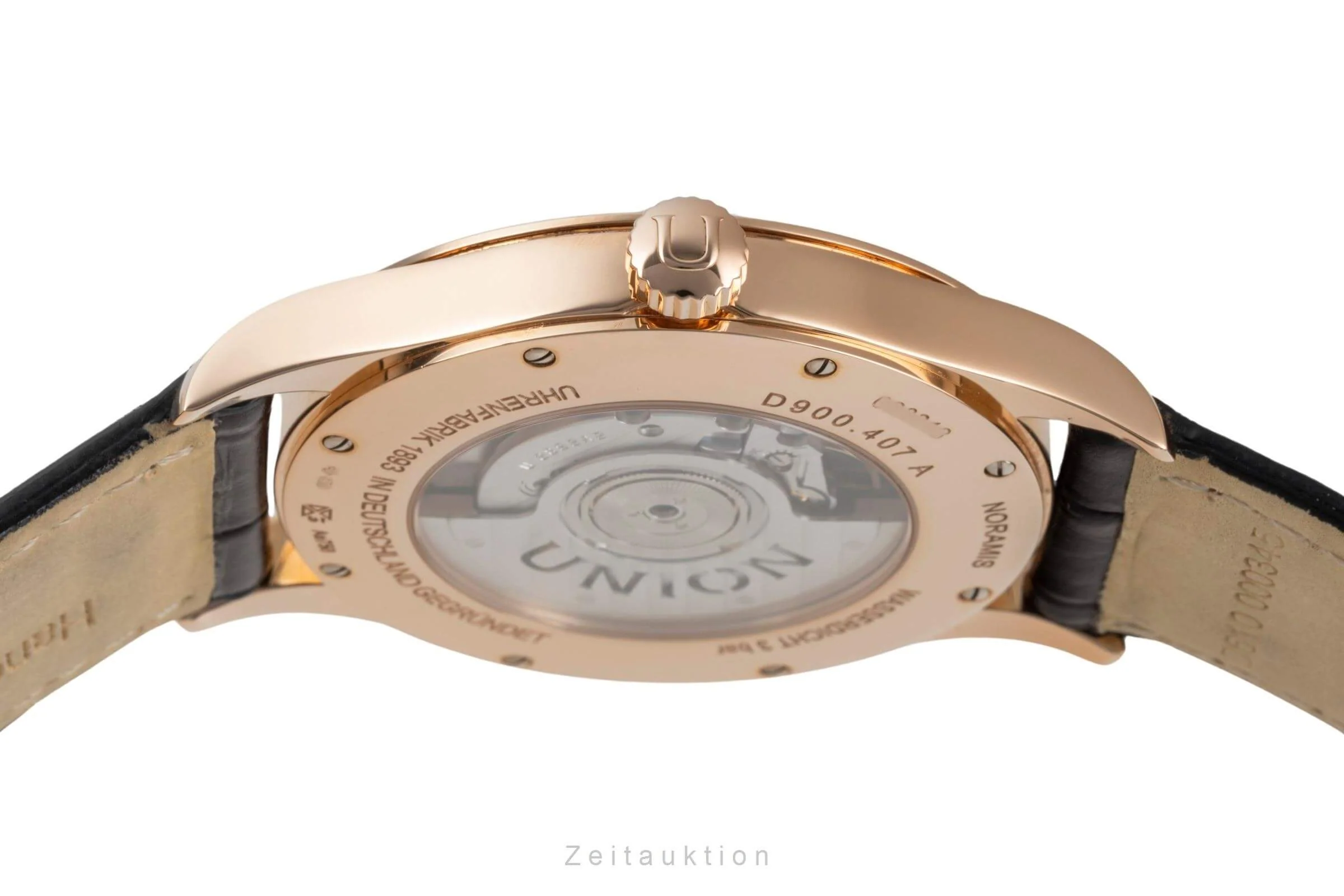 Union Glashütte Noramis 18 ct gold automatic men's watch D900.407.76.037.01 LP: 6900EUR  [2404220] - Image 10