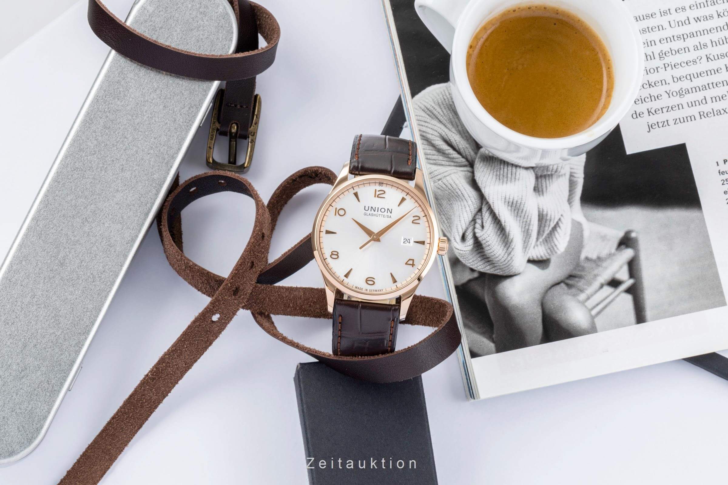 Union Glashütte Noramis 18 ct gold automatic men's watch D900.407.76.037.01 LP: 6900EUR  [2404220] - Image 13