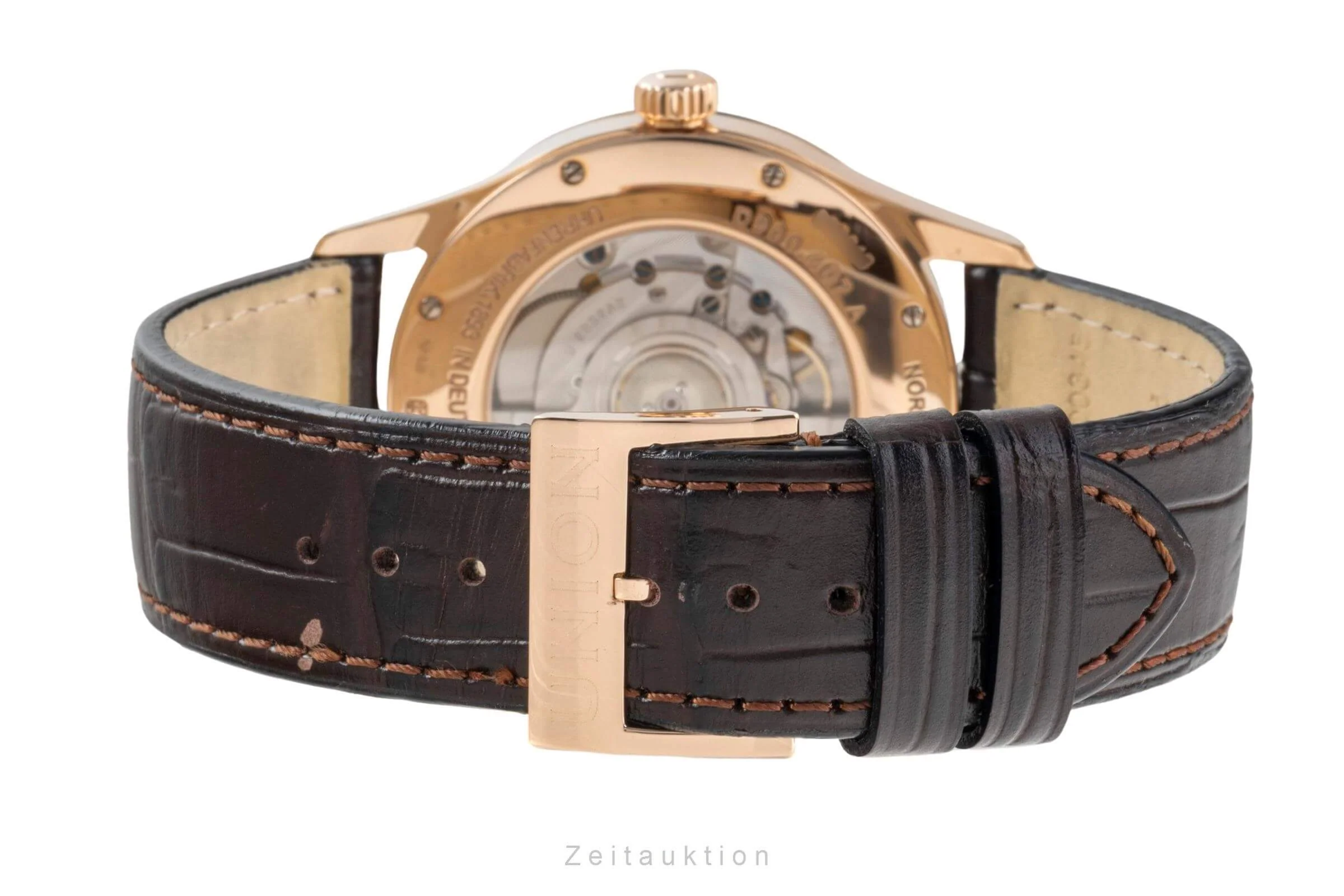 Union Glashütte Noramis 18 ct gold automatic men's watch D900.407.76.037.01 LP: 6900EUR  [2404220] - Image 17