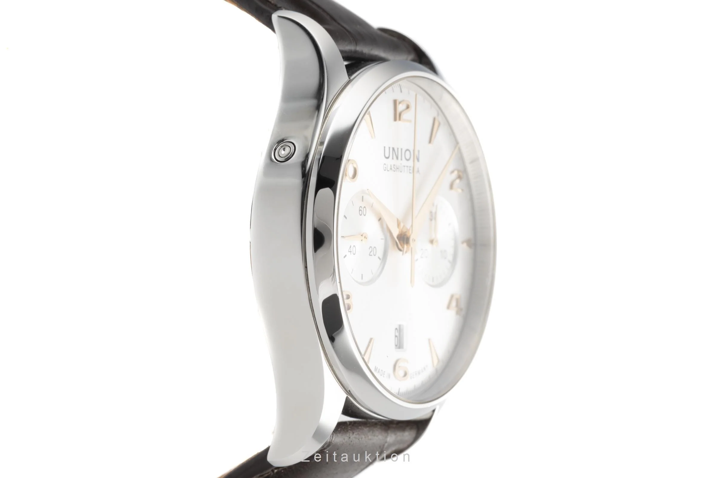 Union Glashütte Noramis chronograph steel automatic men's watch D005.427.16.037.01 LP: 2950EUR  [2202631] - Image 3