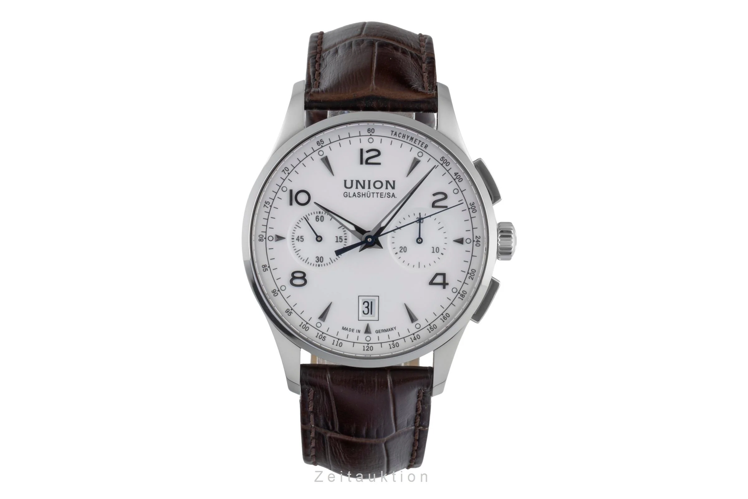 Union Glashütte Noramis chronograph steel automatic men's watch D008.427.16.017.00  [2505753] - Image 5