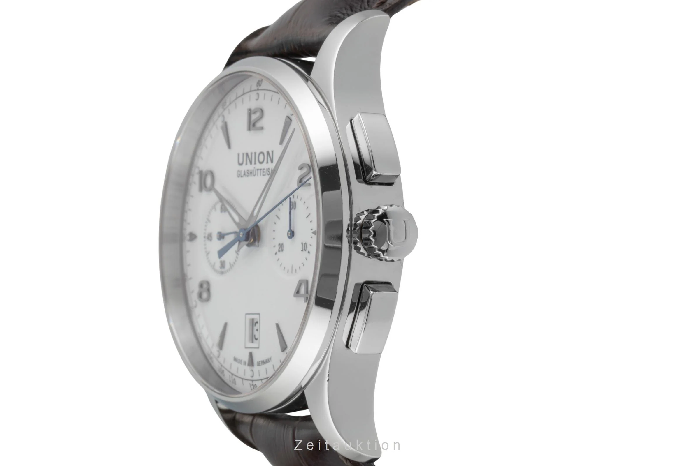 Union Glashütte Noramis chronograph steel automatic men's watch D008.427.16.017.00  [2505753] - Image 7