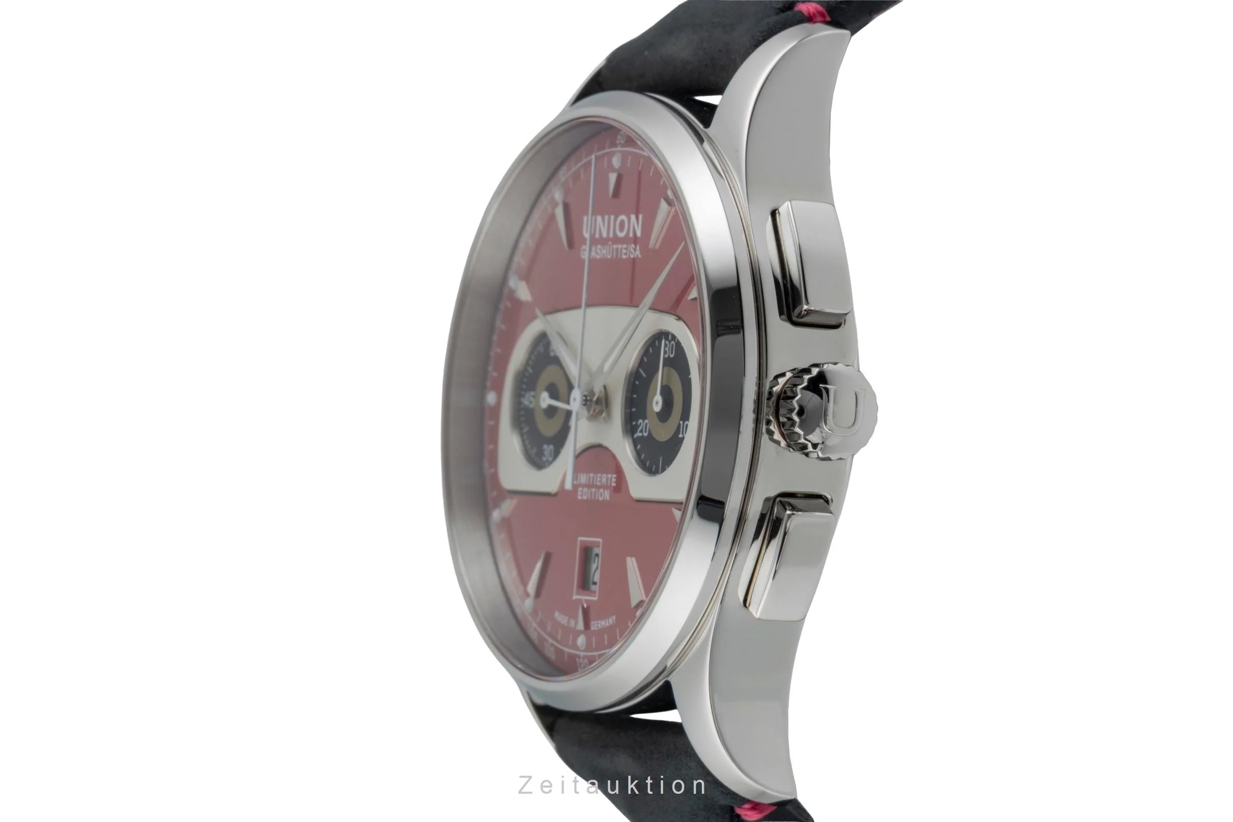 Union Glashütte Noramis chronograph steel automatic men's watch D008.427.16.421.09 Limited  [2506211] - Image 7