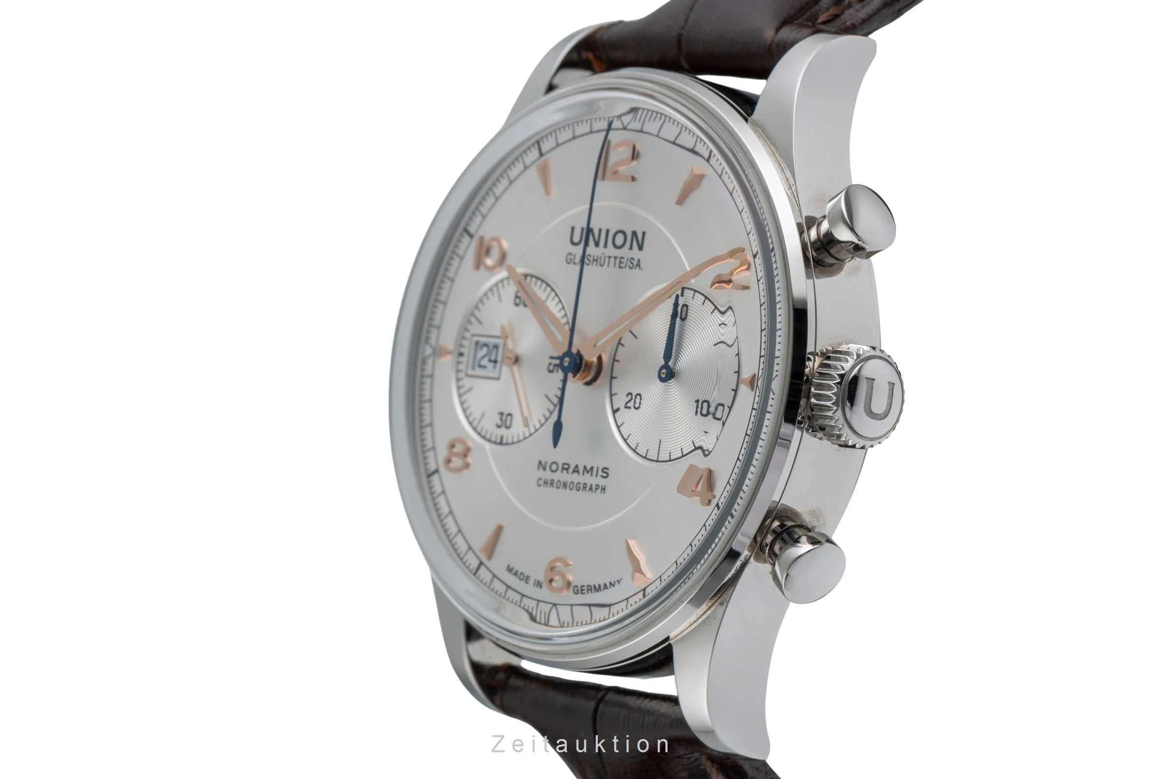 Union Glashütte Noramis chronograph steel automatic men's watch D012.427.16.037.01 LP: 3350EUR  [2505107] - Image 7