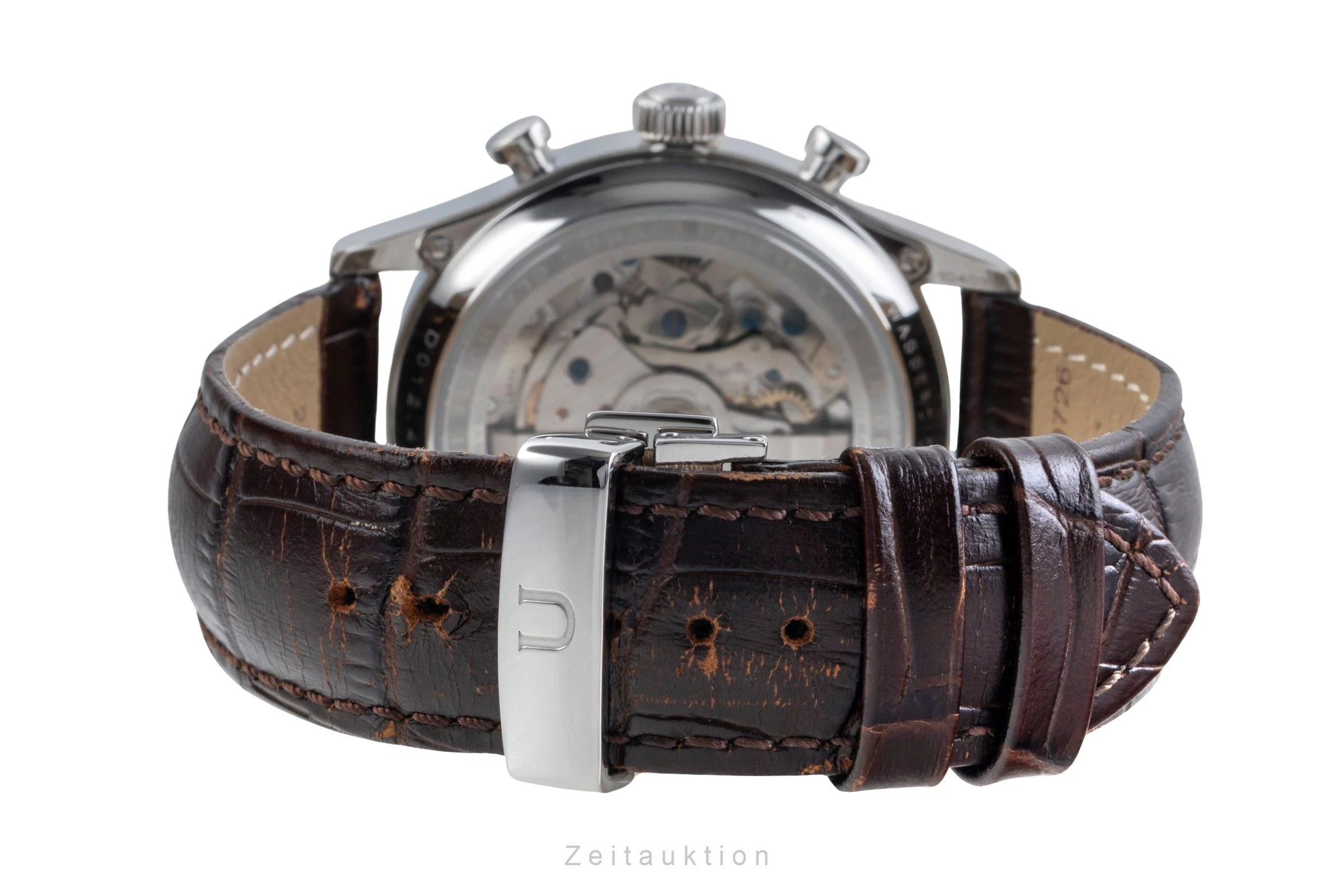 Union Glashütte Noramis chronograph steel automatic men's watch D012.427.16.037.01	  [2506170] - Image 13