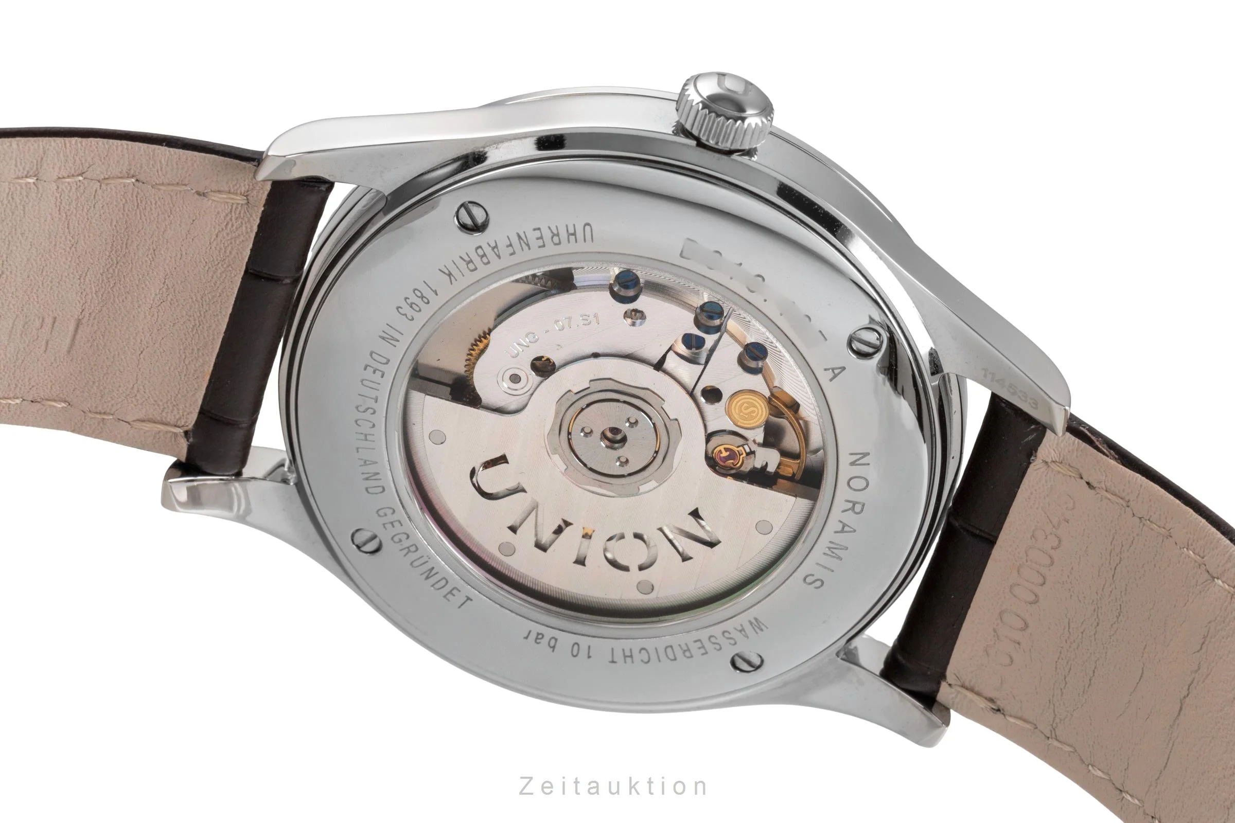 Union Glashütte Noramis steel automatic men's watch D016.407.16.037.01  [2505240] - Image 12