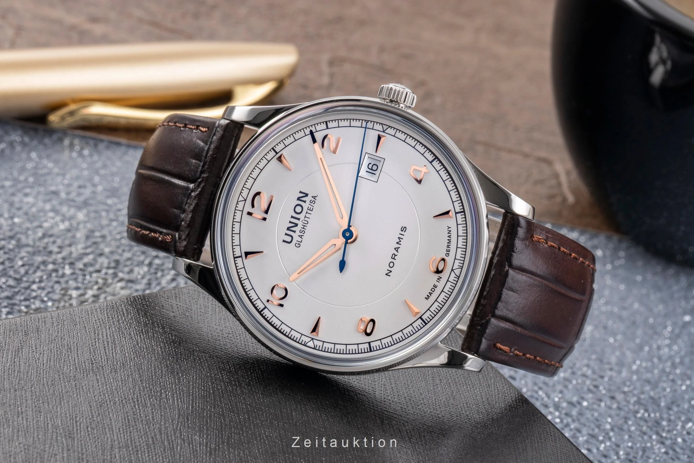 Union Glashütte Noramis steel automatic men's watch D016.407.16.037.01  [2505240] - Image 3