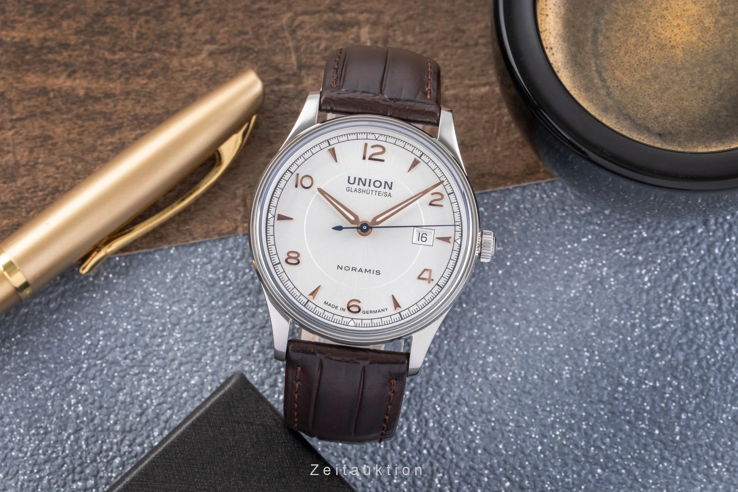 Union Glashütte Noramis steel automatic men's watch D016.407.16.037.01  [2505240] - Image 4